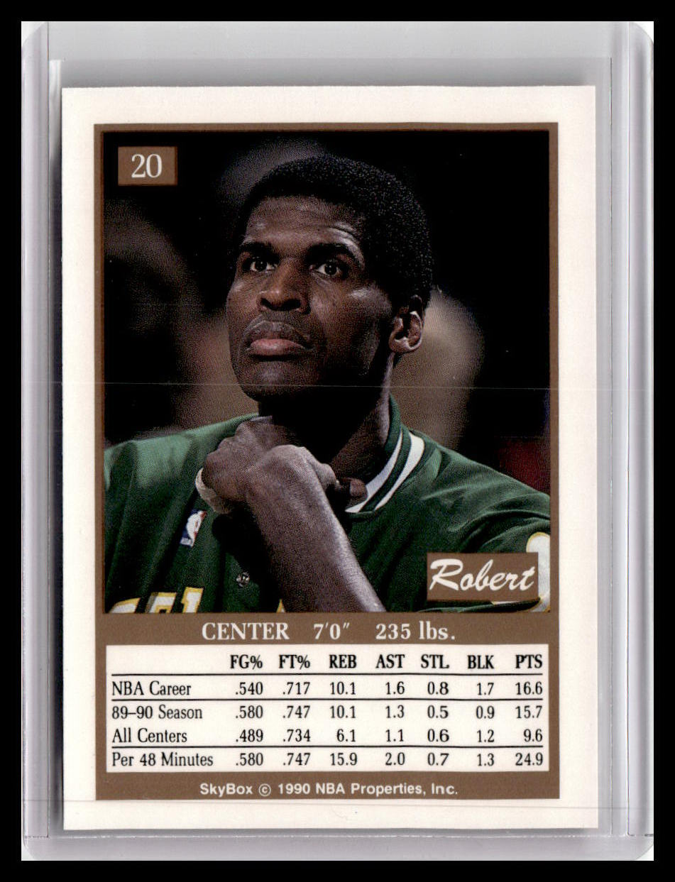 1990-91 SkyBox #20 Robert Parish