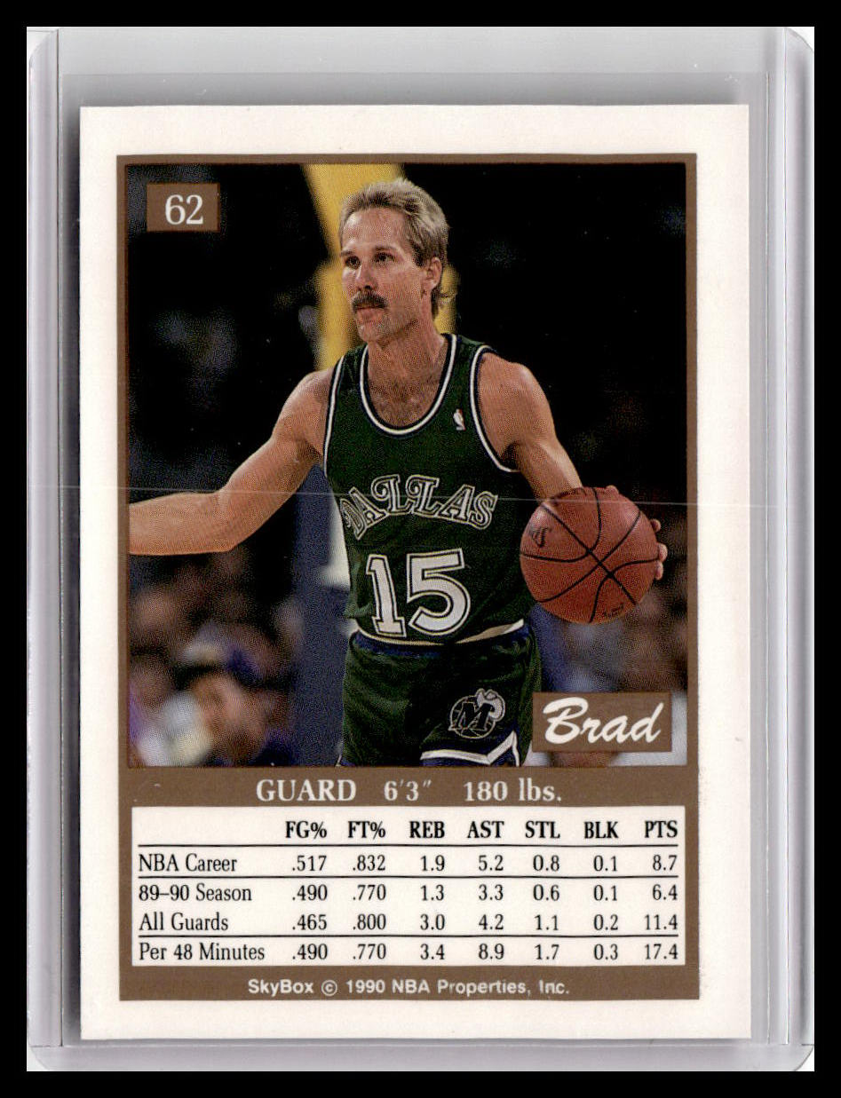 1990-91 SkyBox #62 Brad Davis