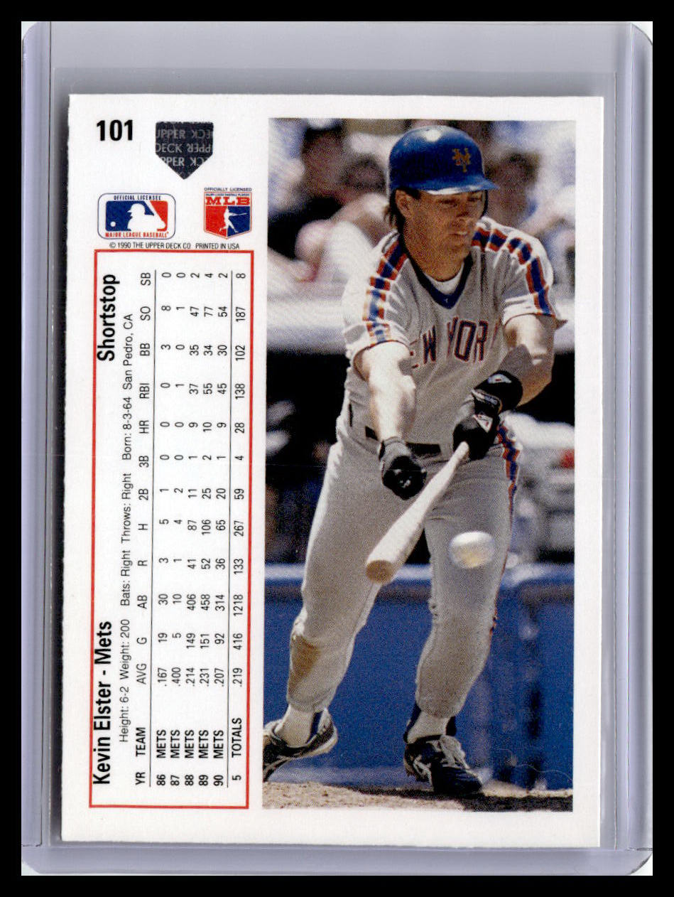 1991 Upper Deck #101 Kevin Elster