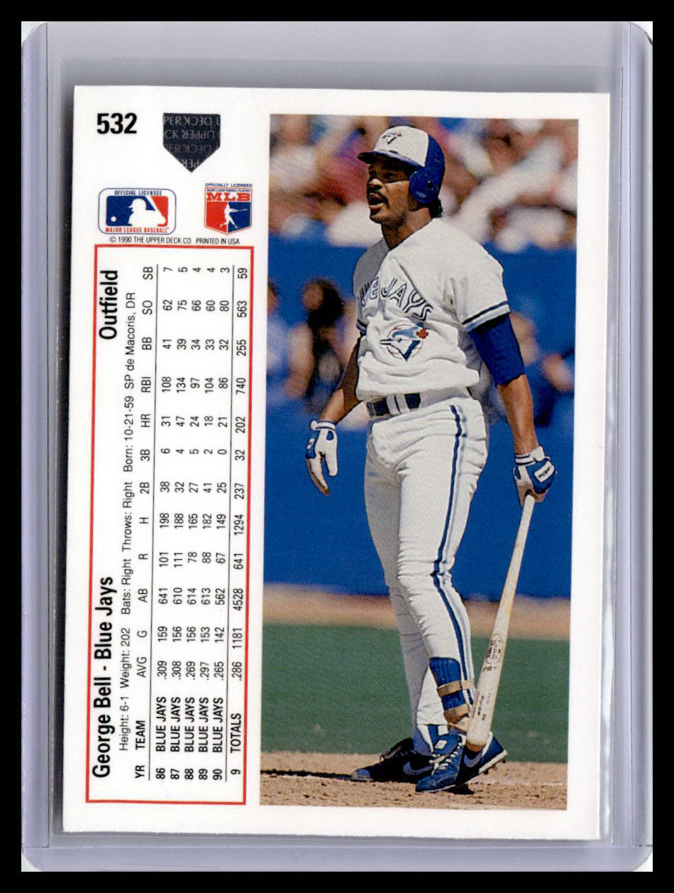 1991 Upper Deck #532 George Bell
