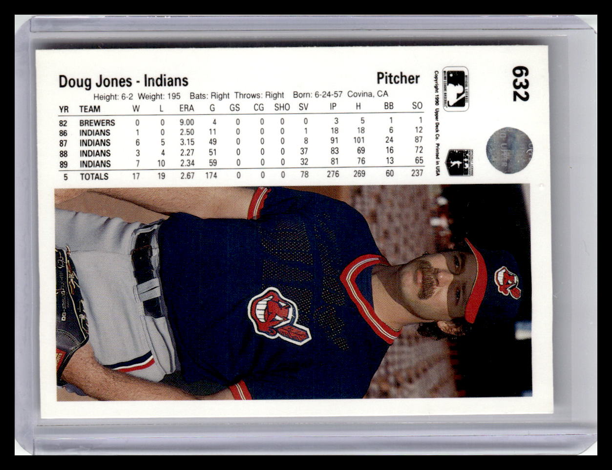 1990 Upper Deck #632 Doug Jones