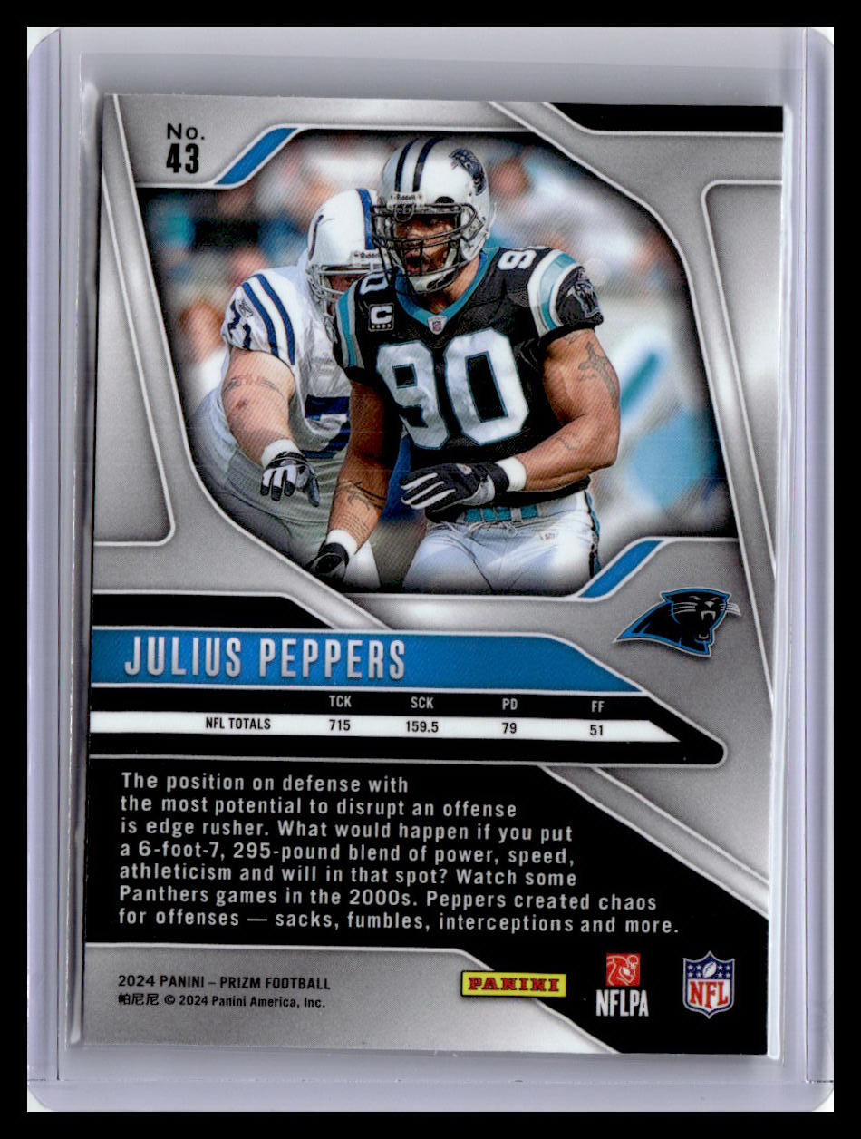 2024 Panini Prizm #43 Julius Peppers