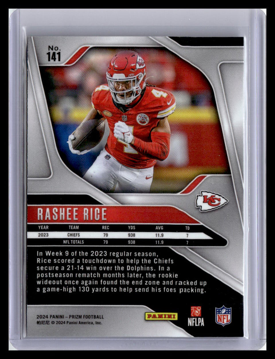 2024 Panini Prizm #141 Rashee Rice