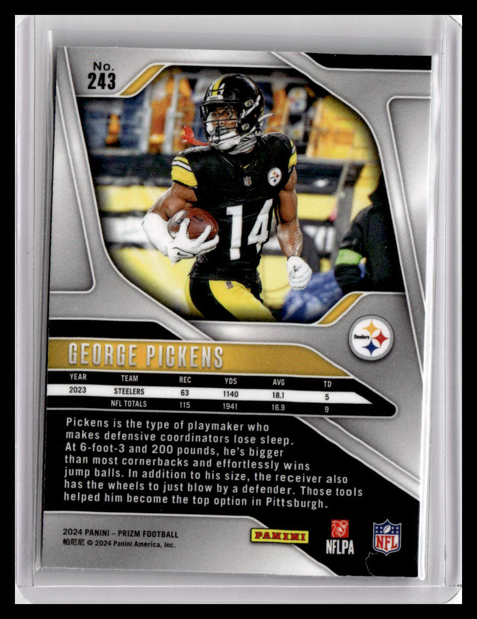 2024 Panini Prizm #243 George Pickens