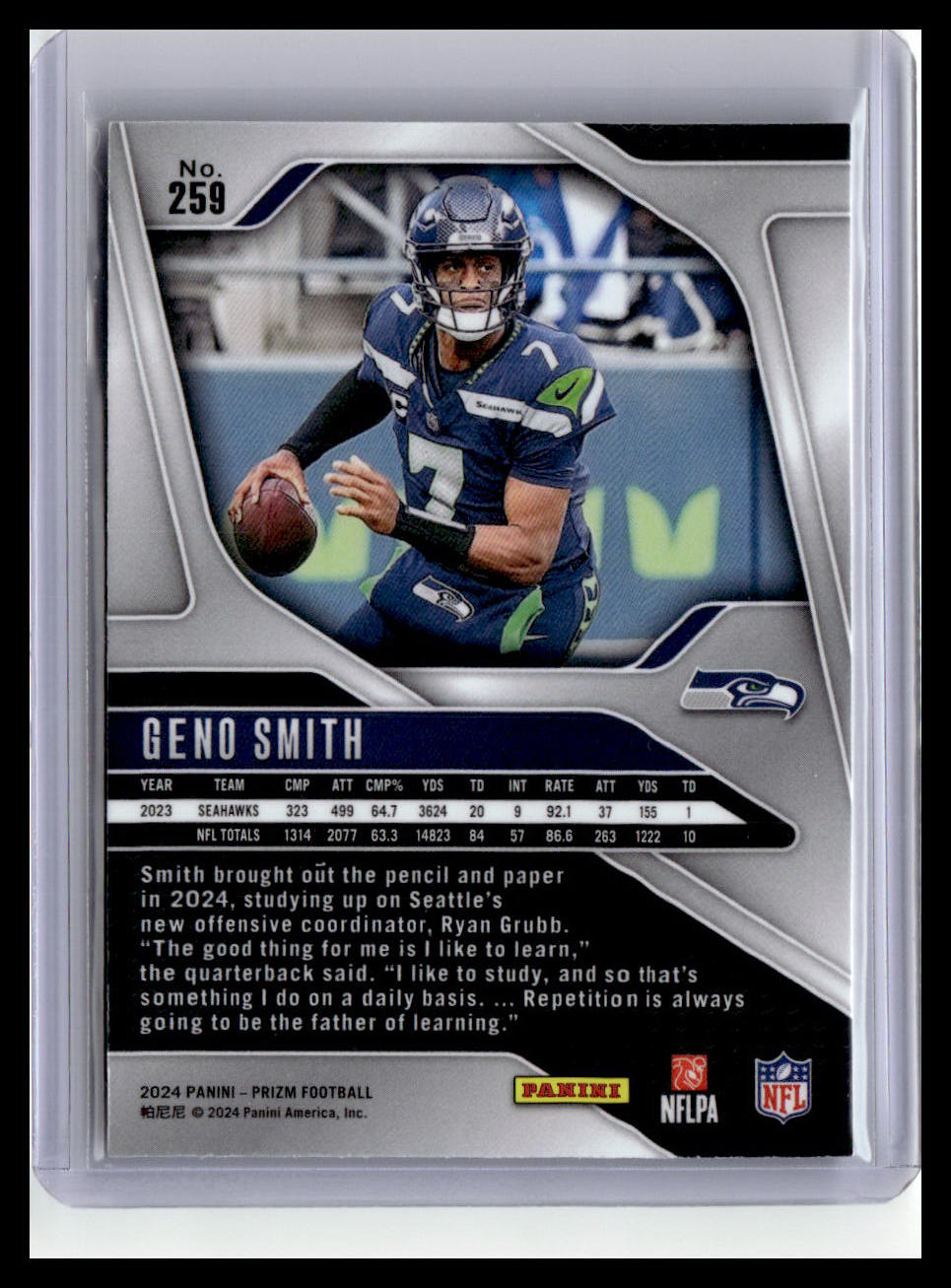 2024 Panini Prizm #259 Geno Smith