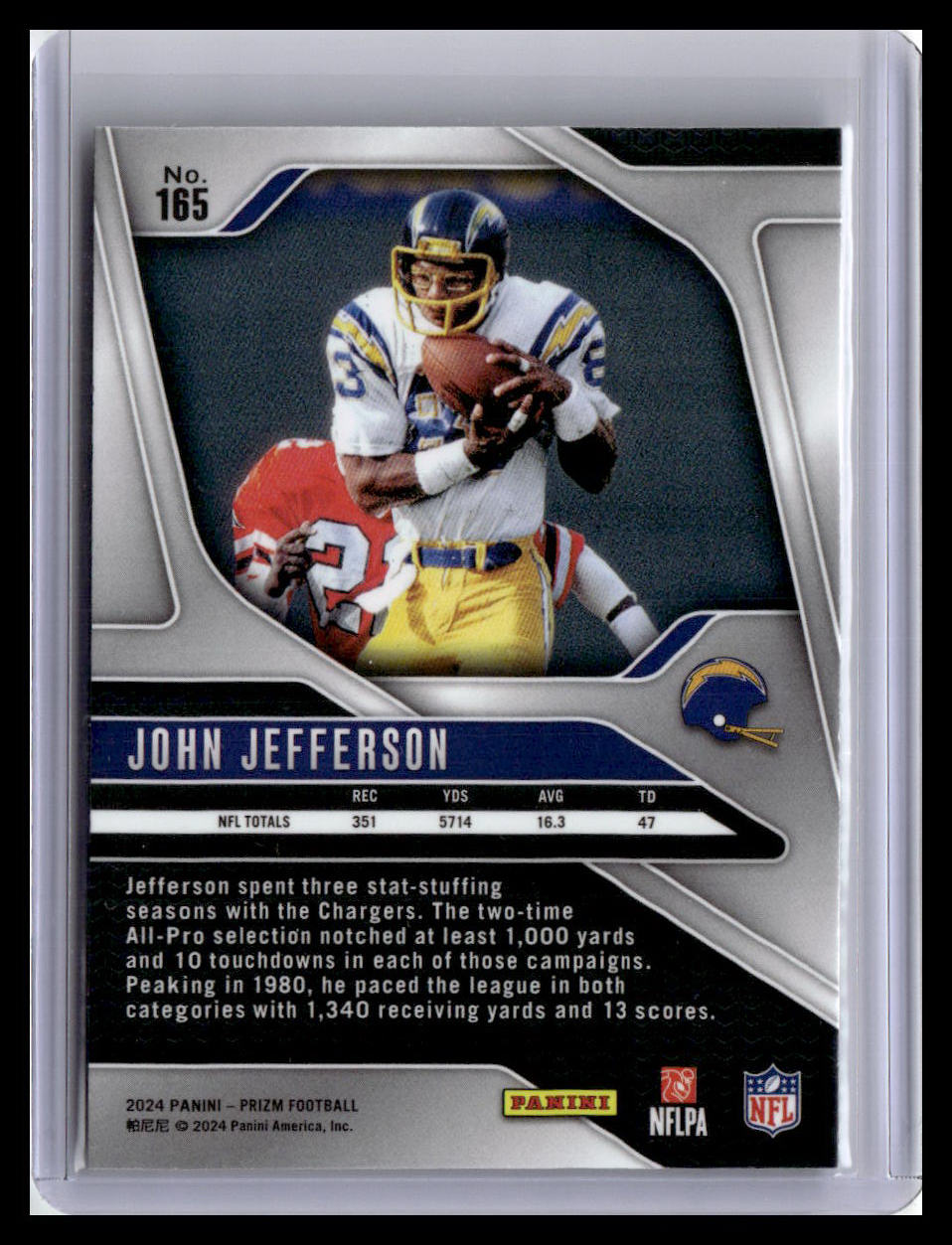 2024 Panini Prizm #165 John Jefferson