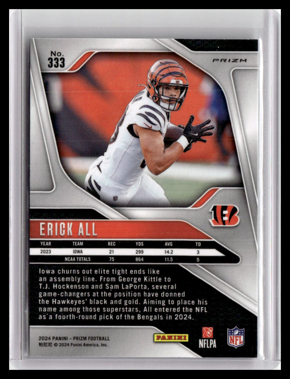 2024 Panini Prizm #333 Erick All Red White and Blue