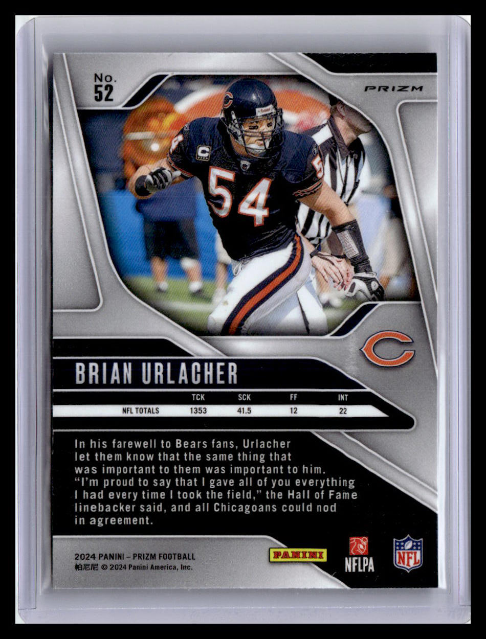 2024 Panini Prizm #52 Brian Urlacher Disco