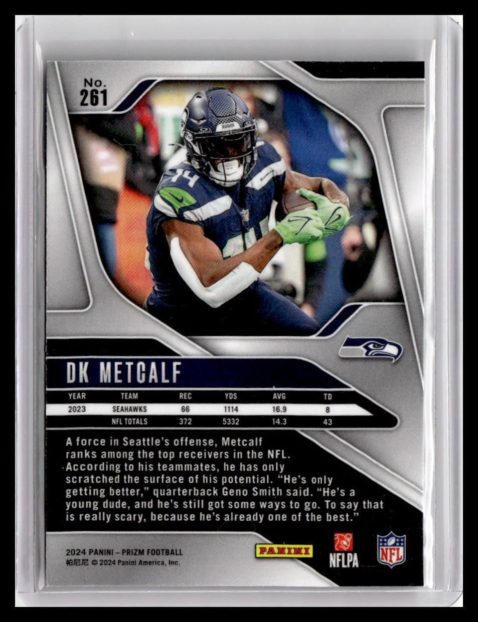 2024 Panini Prizm #261 DK Metcalf