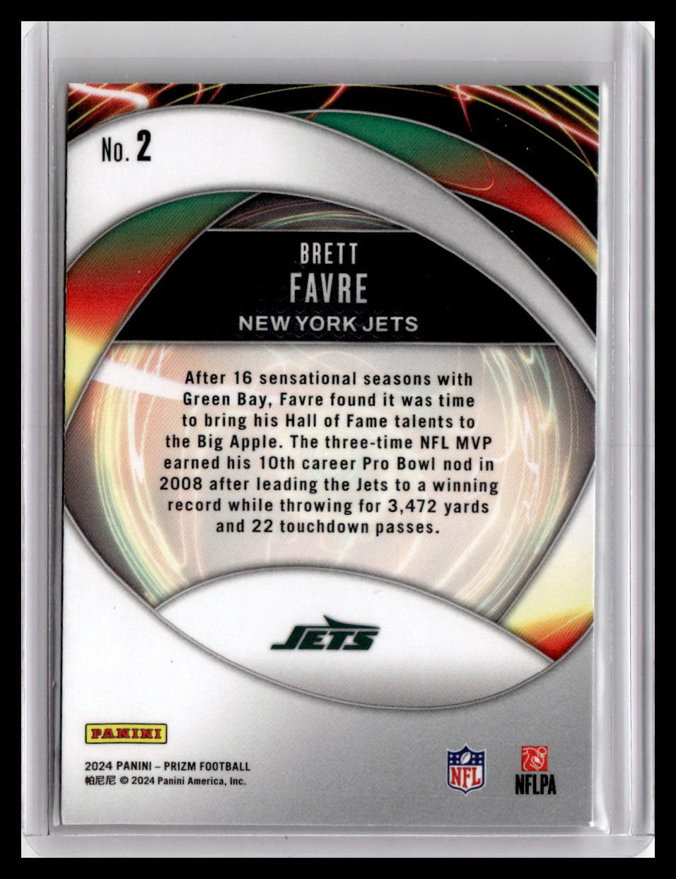 2024 Panini Prizm #2 Brett Favre Portals