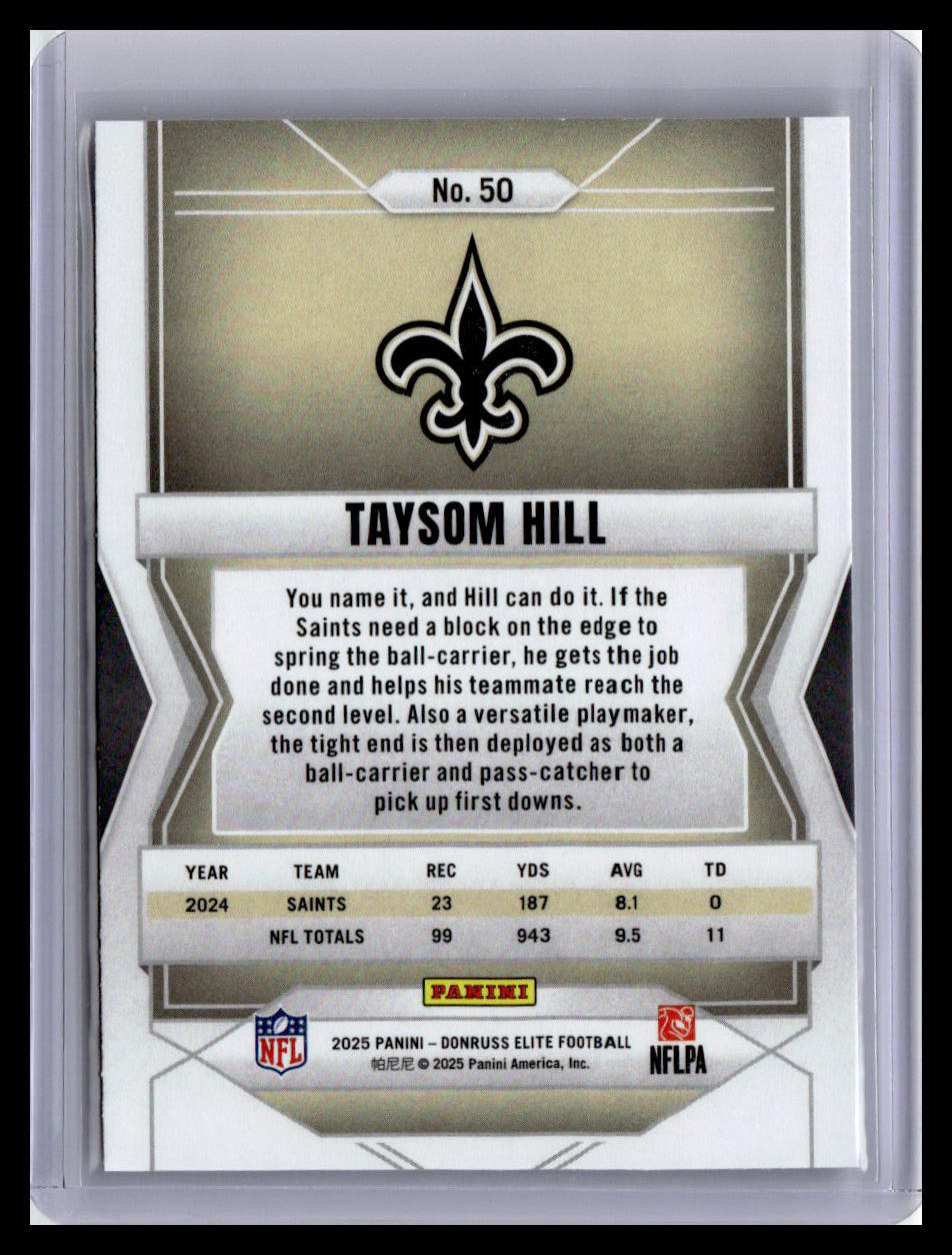 2025 Donruss Elite #50 Taysom Hill