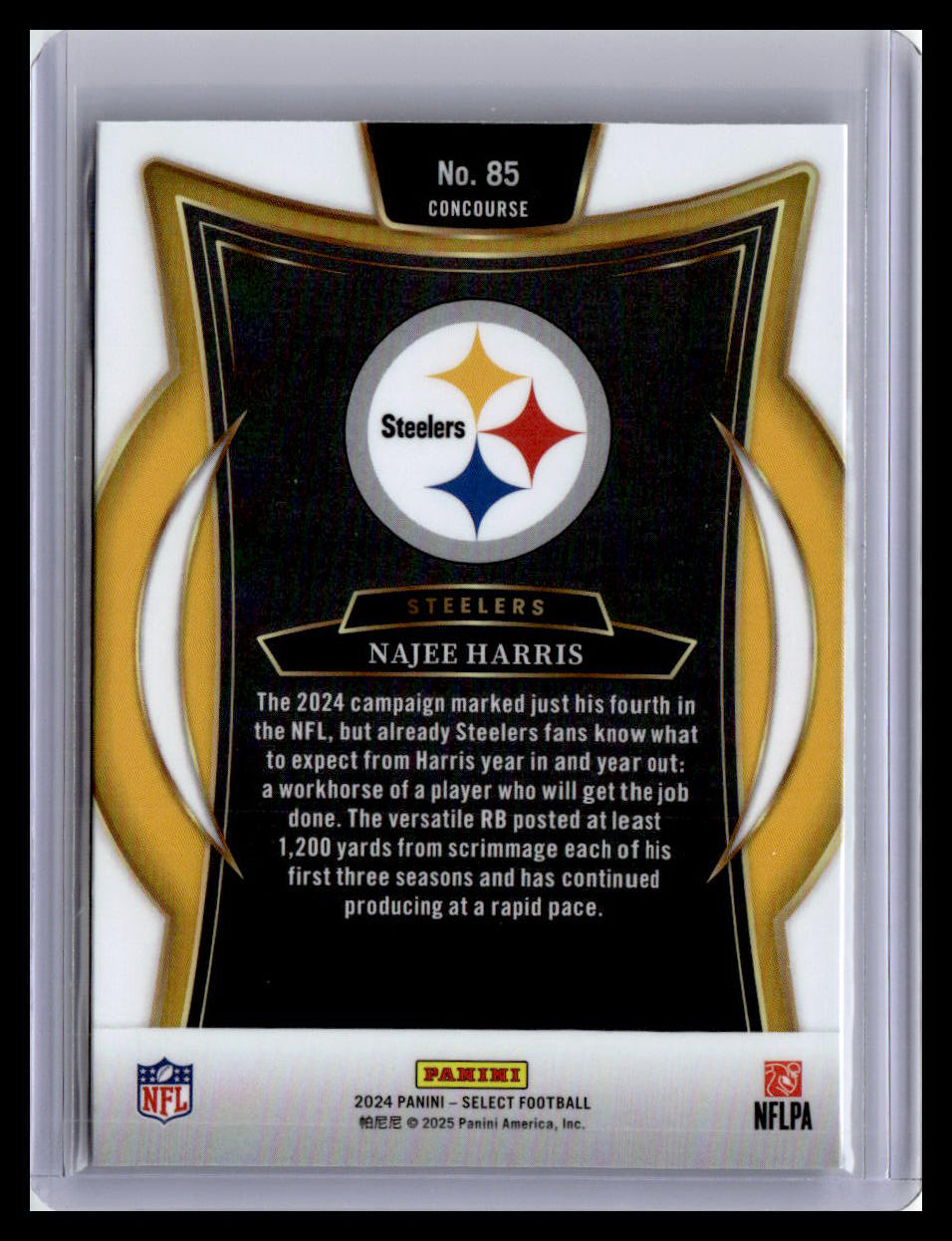 2024 Panini Select #85 Najee Harris