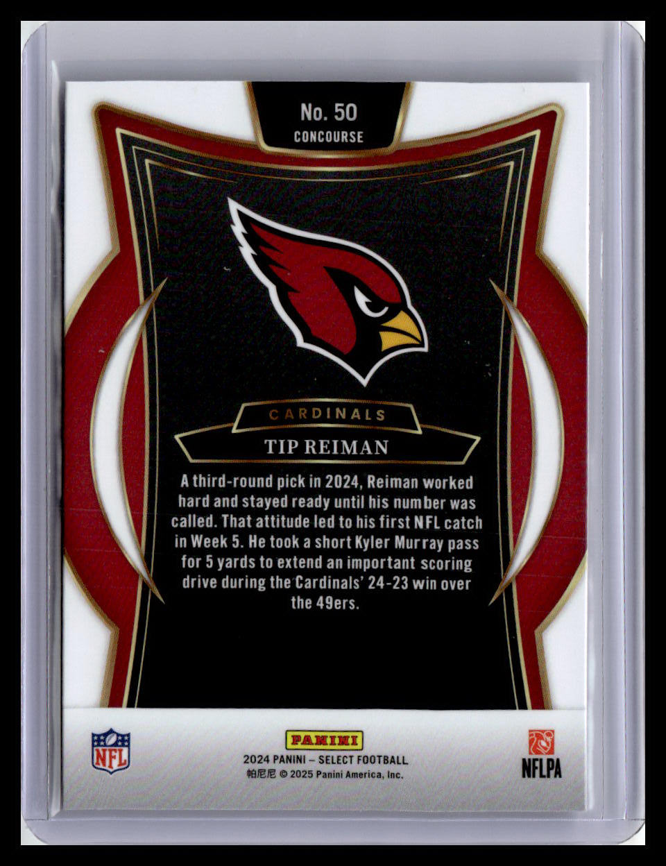 2024 Panini Select #50 Tip Reiman