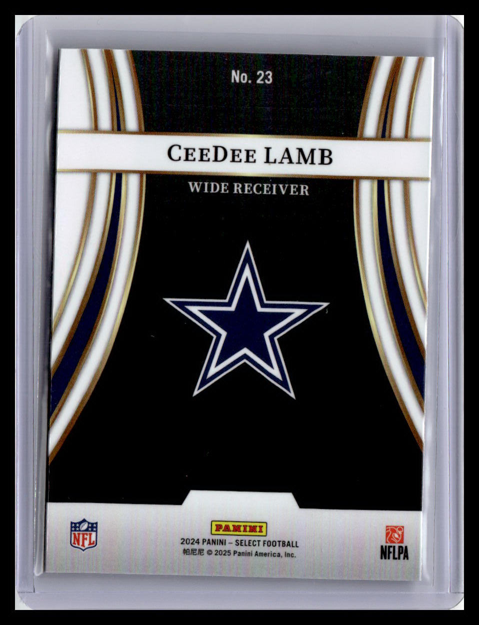 2024 Panini Select #23 CeeDee Lamb Turbocharged