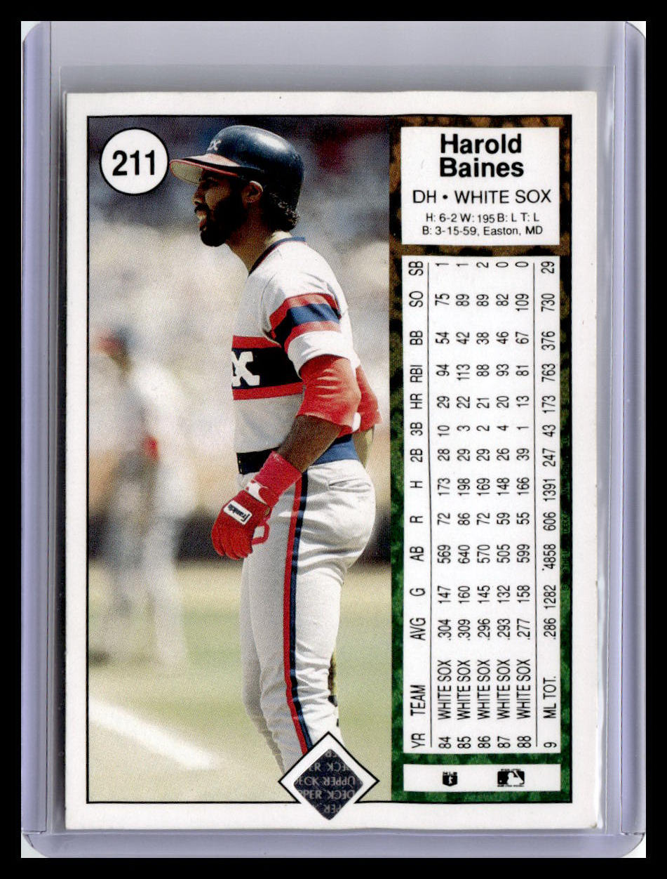 1989 Upper Deck #211 Harold Baines