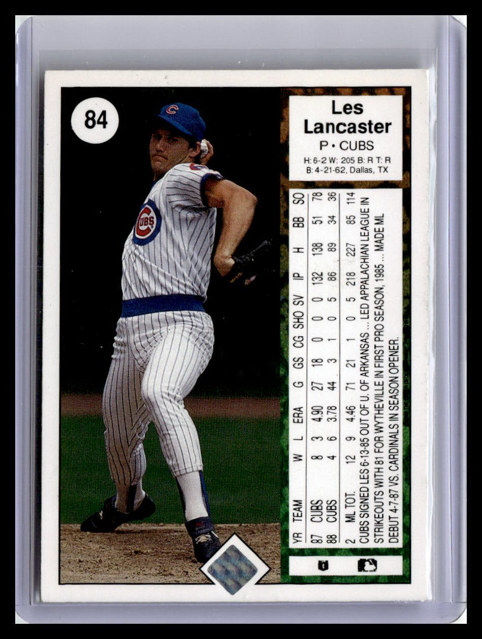 1989 Upper Deck #84 Les Lancaster