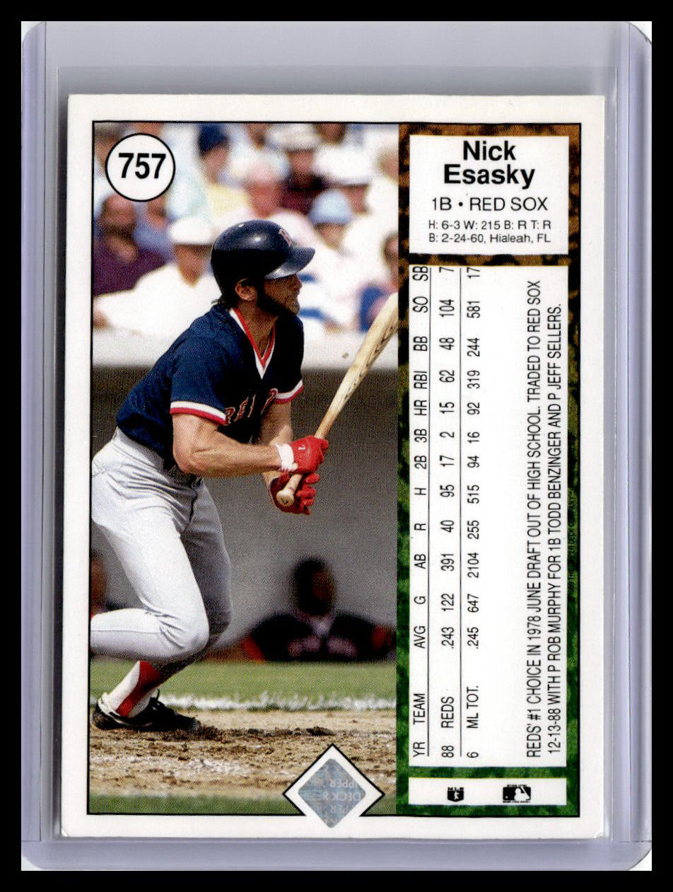 1989 Upper Deck #757 Nick Esasky