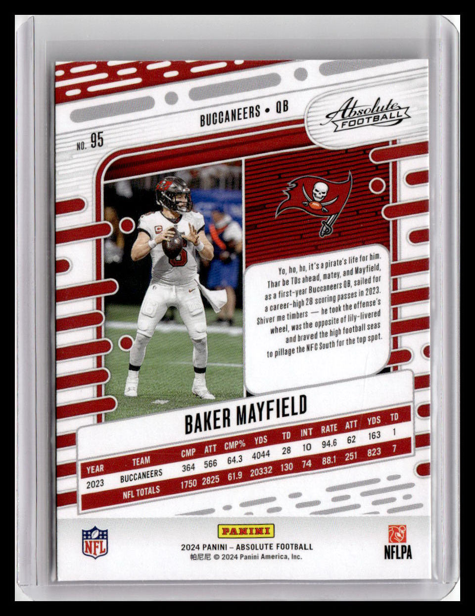 2024 Panini Absolute #95 Baker Mayfield