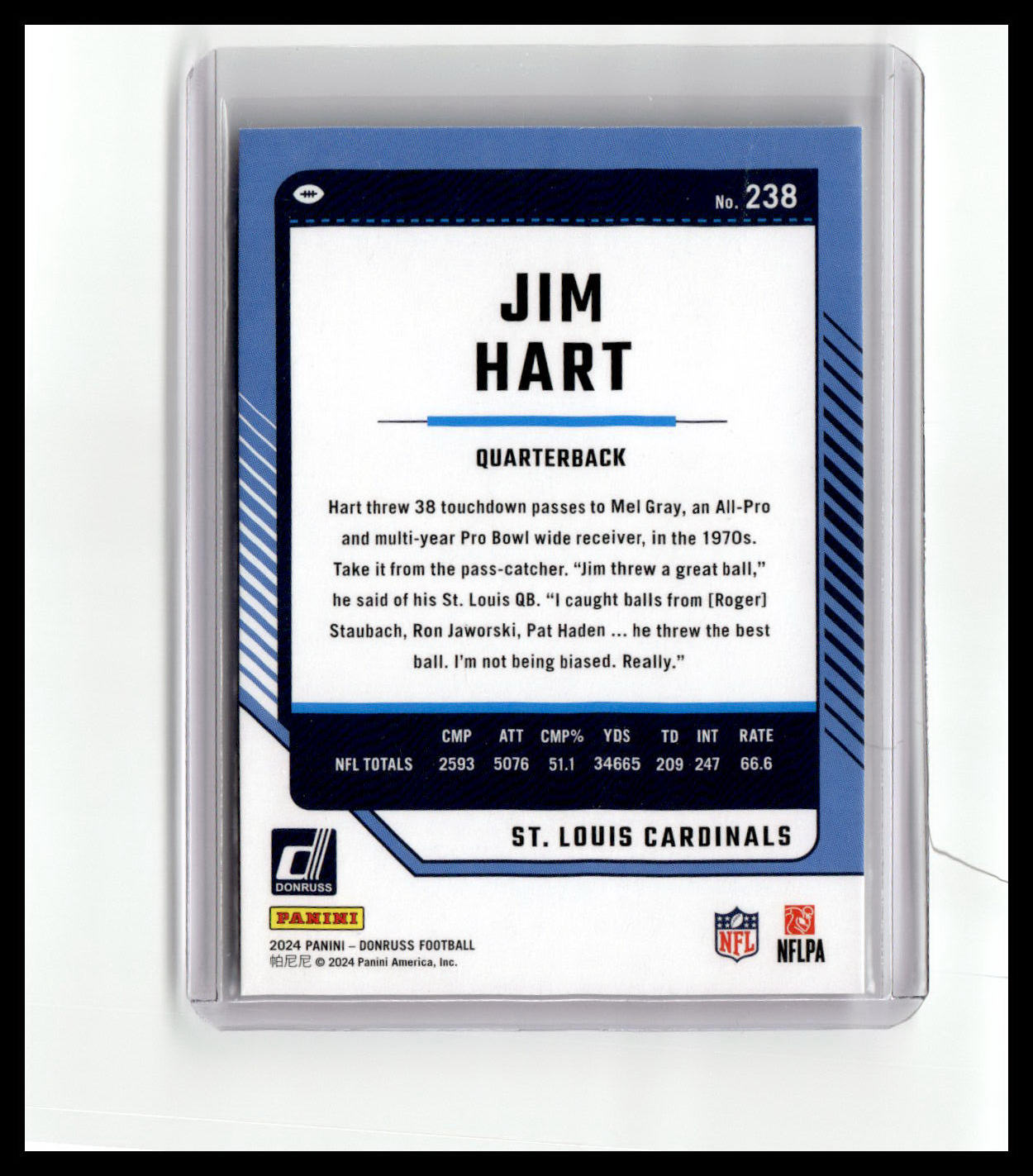 2024 Donruss #238 Jim Hart
