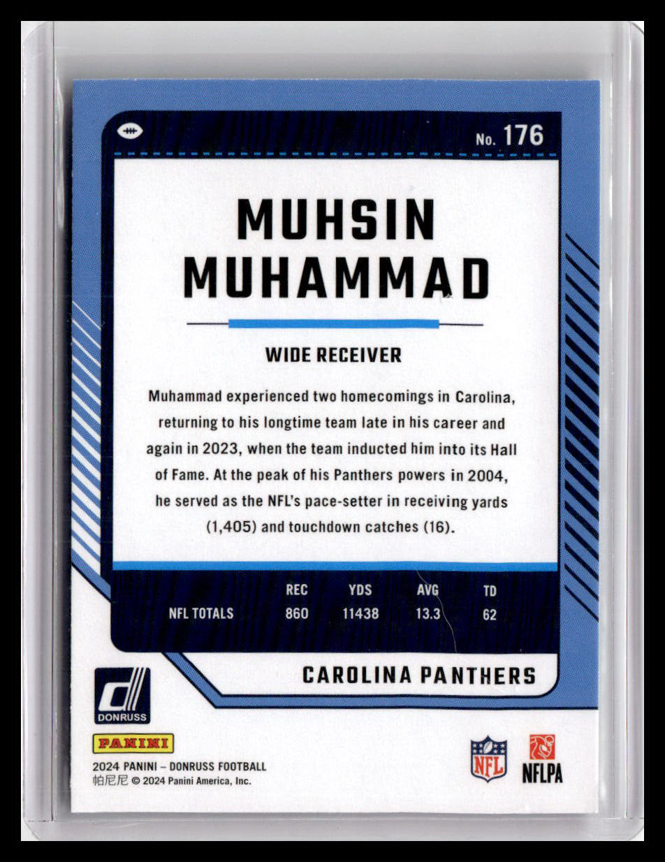 2024 Donruss #176 Muhsin Muhammad