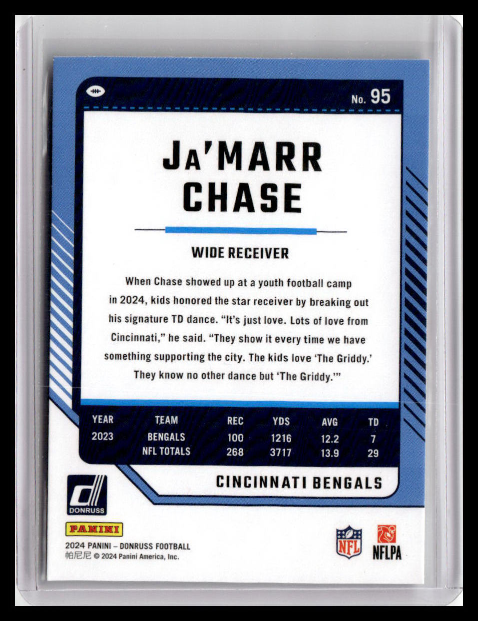 2024 Donruss #95 Ja'Marr Chase