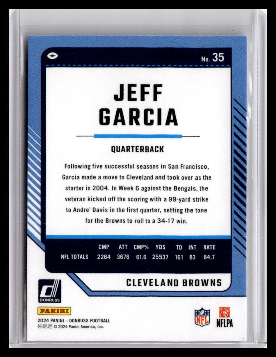 2024 Donruss #35 Jeff Garcia