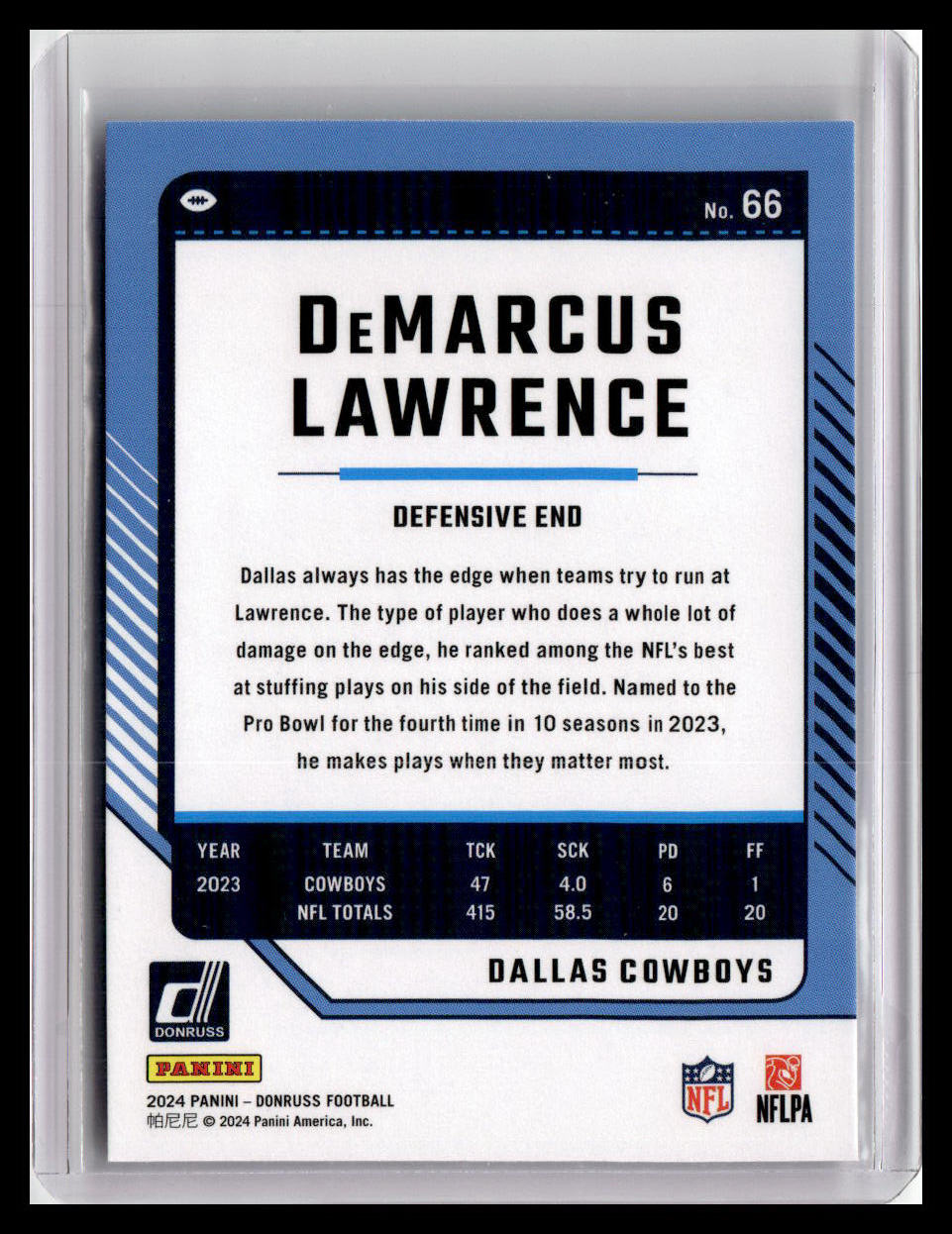 2024 Donruss #66 Demarcus Lawrence