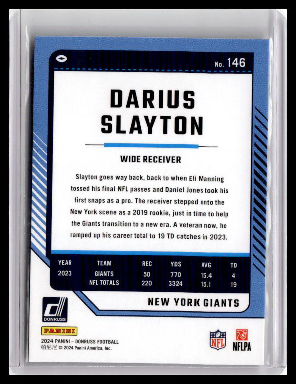 2024 Donruss #146 Darius Slayton