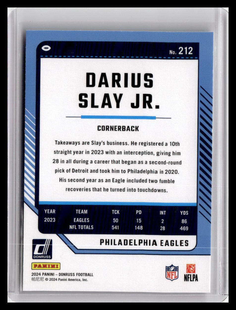 2024 Donruss #212 Darius Slay Jr.