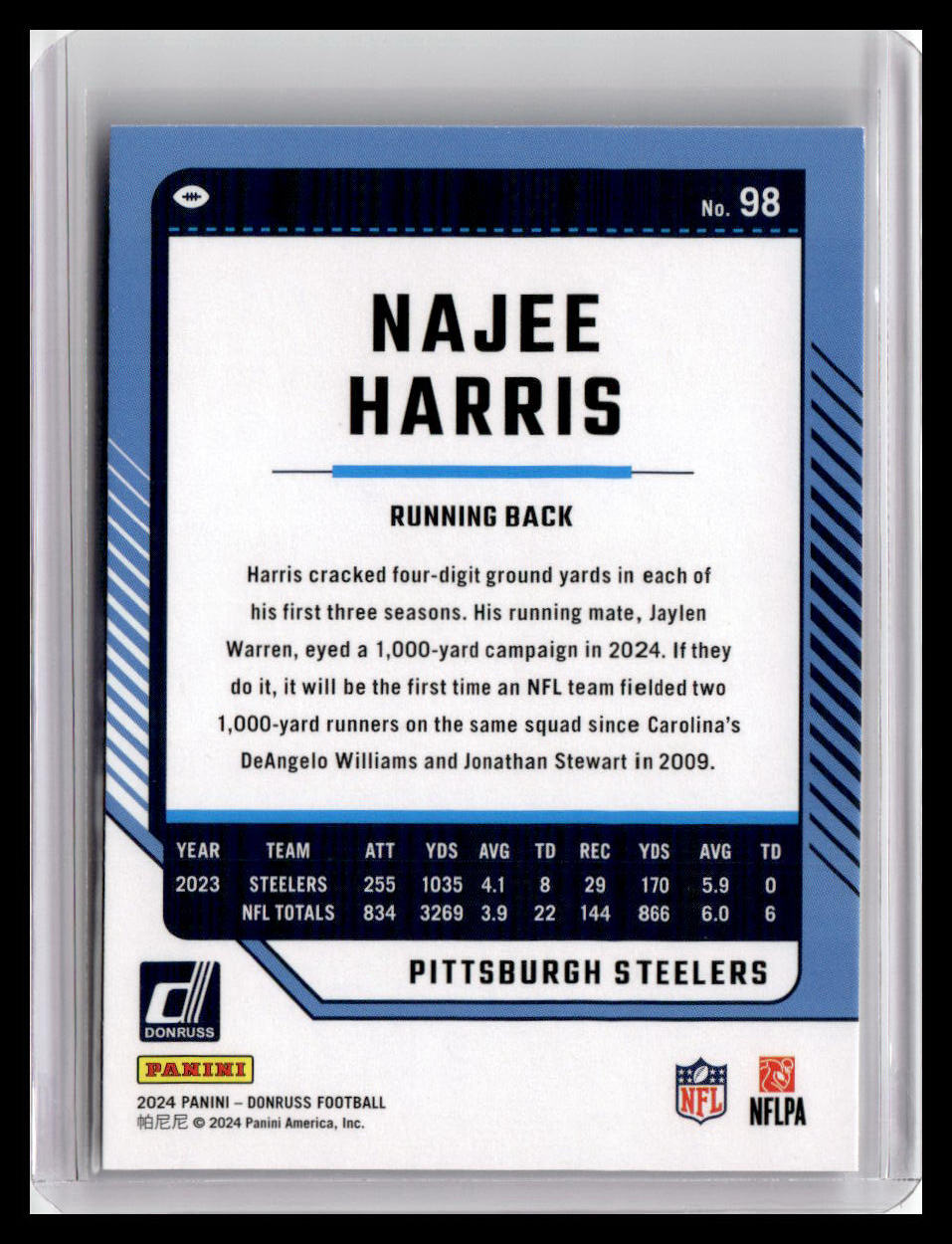 2024 Donruss #98 Najee Harris