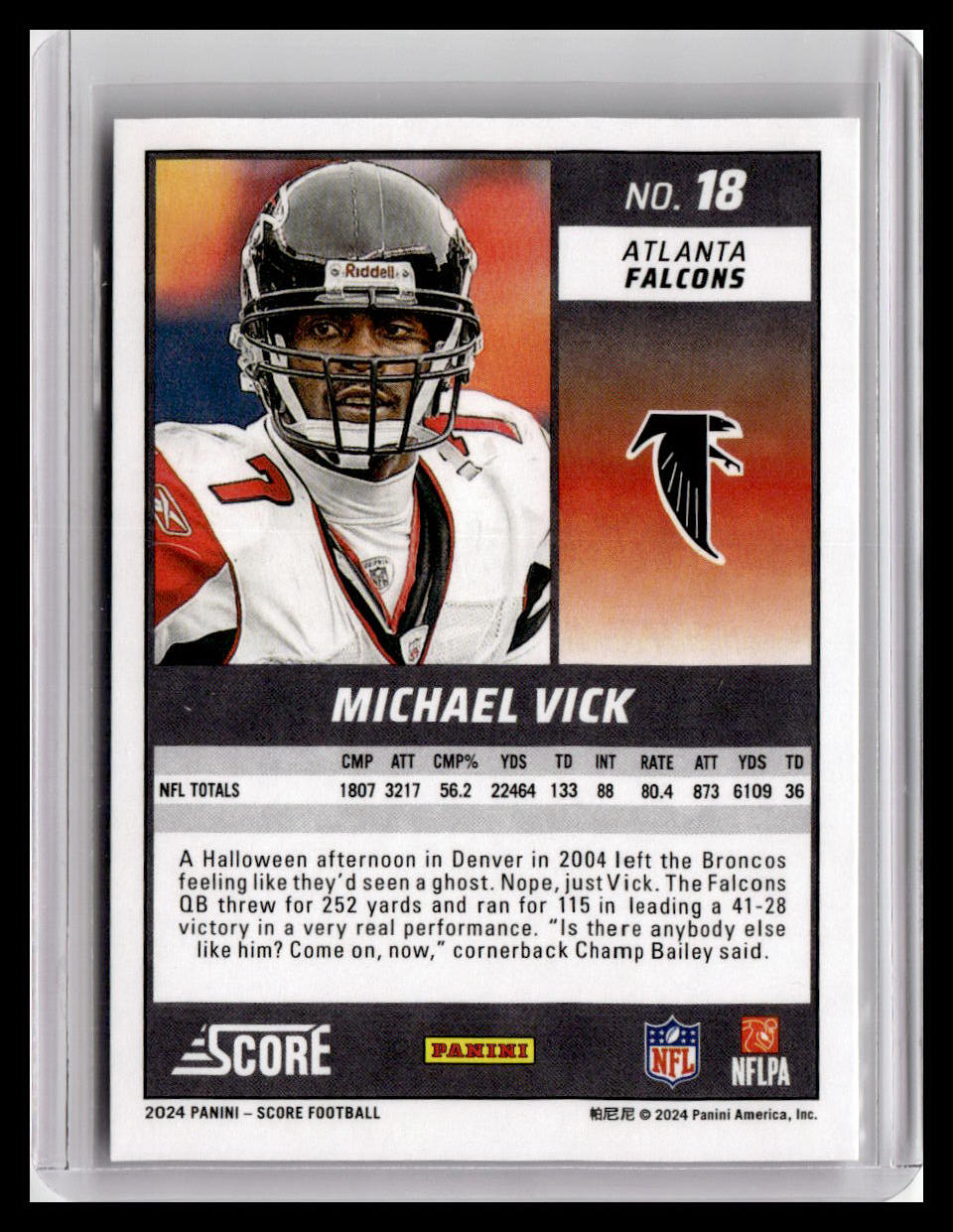 2024 Score #18 Michael Vick