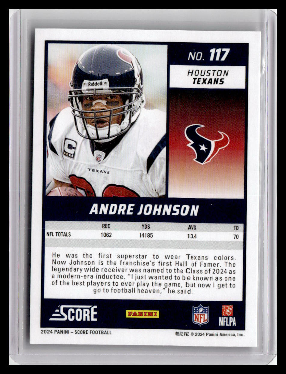 2024 Score #117 Andre Johnson
