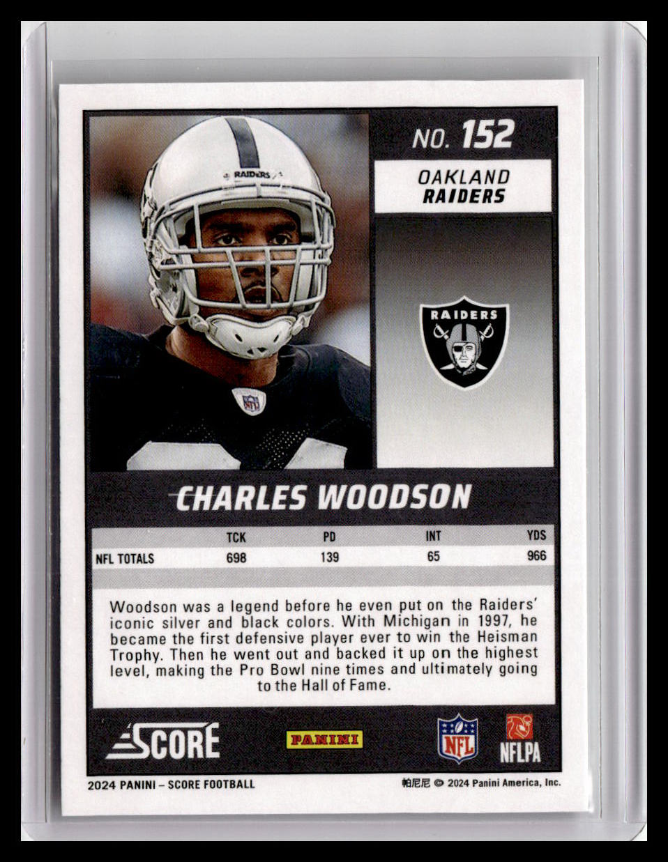 2024 Score #152 Charles Woodson