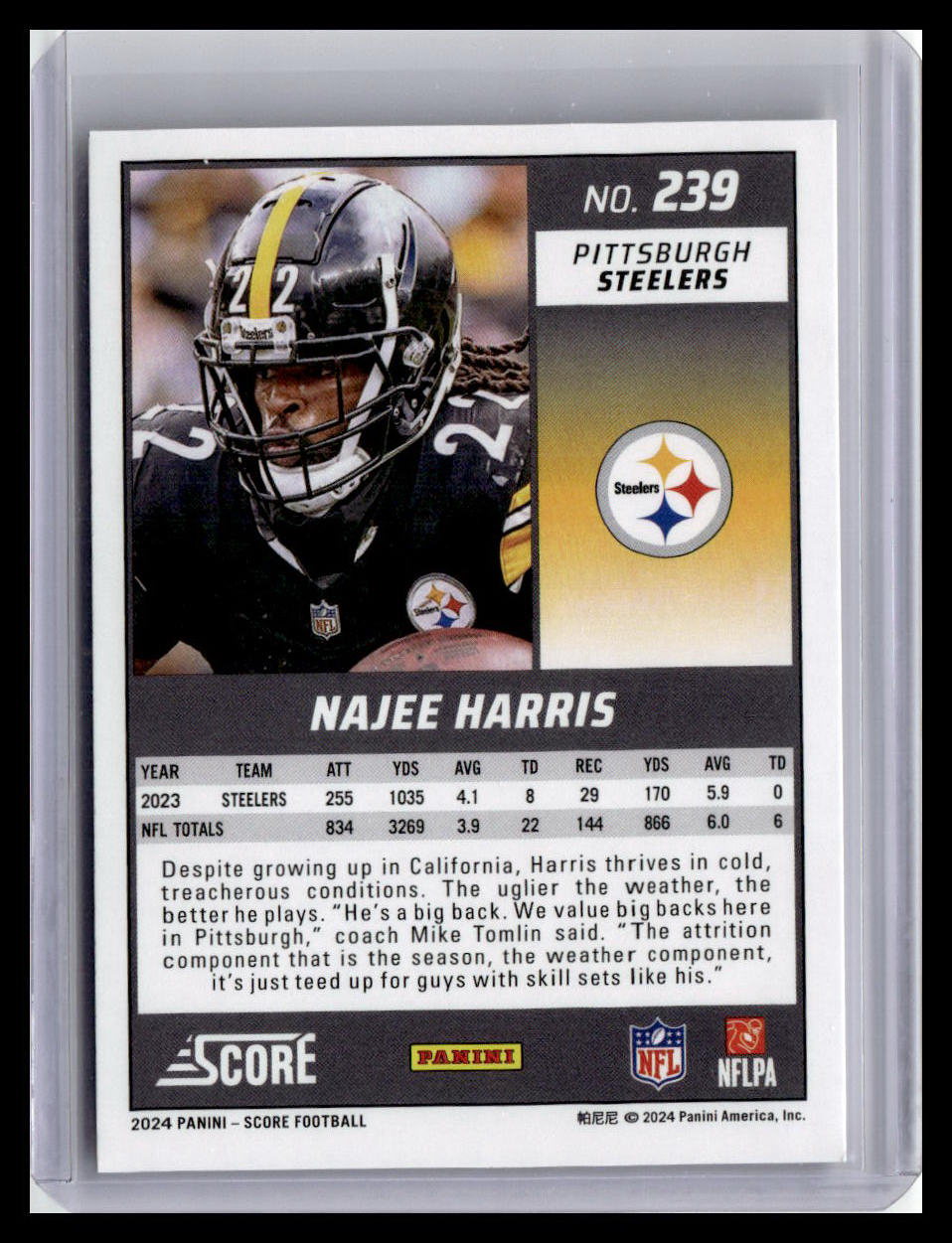 2024 Score #239 Najee Harris