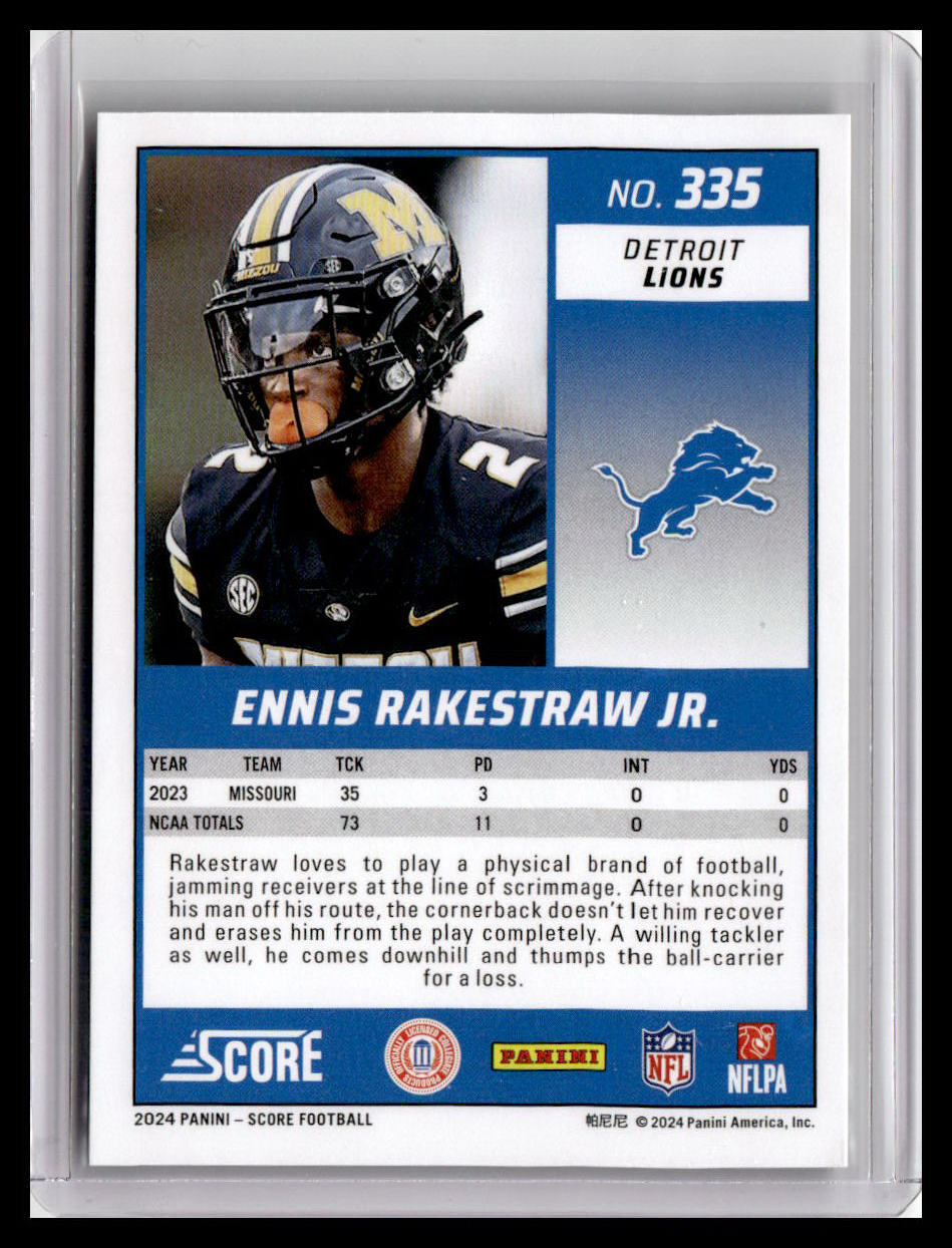 2024 Score #335 Ennis Rakestraw Green