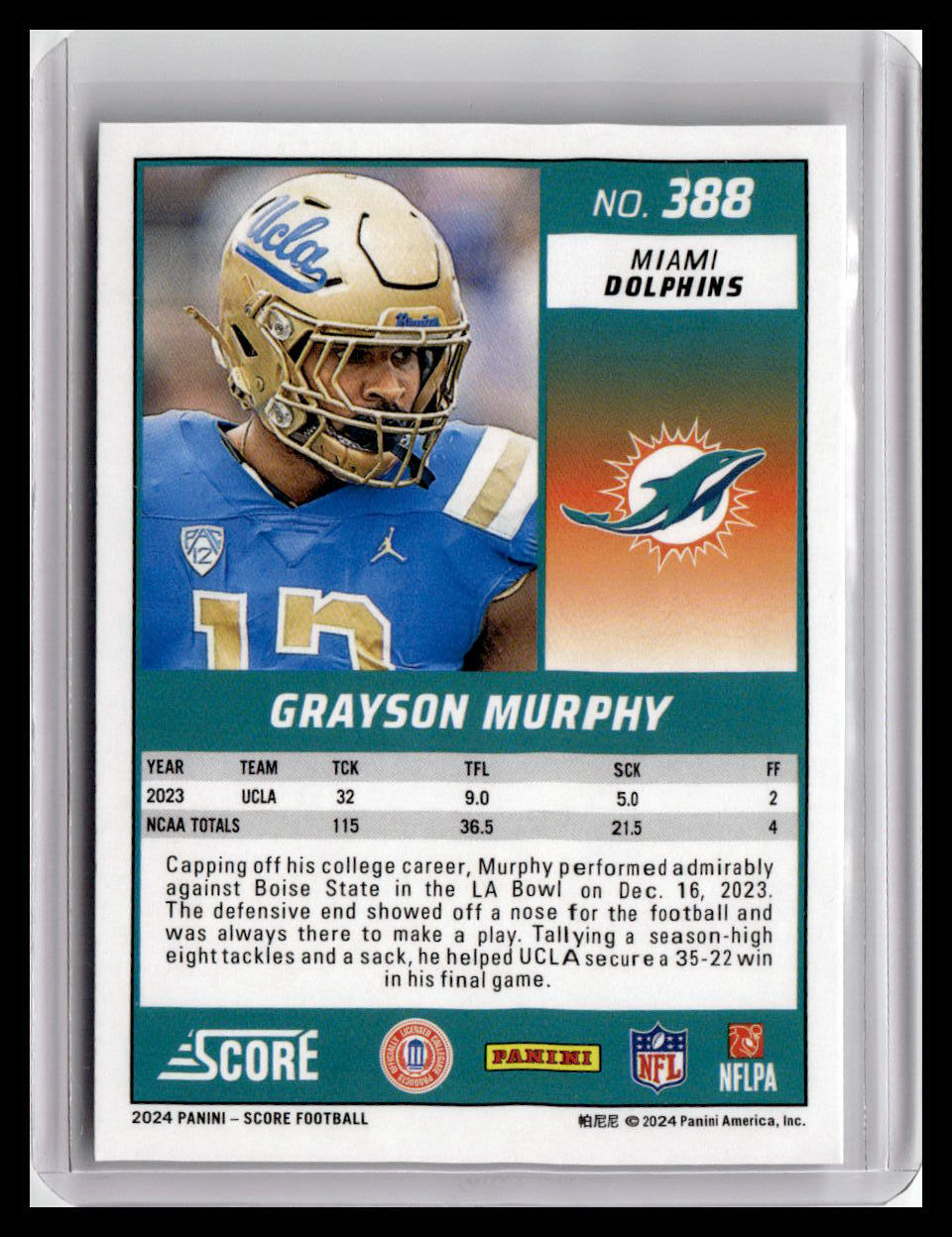 2024 Score #388 Grayson Murphy (RC)