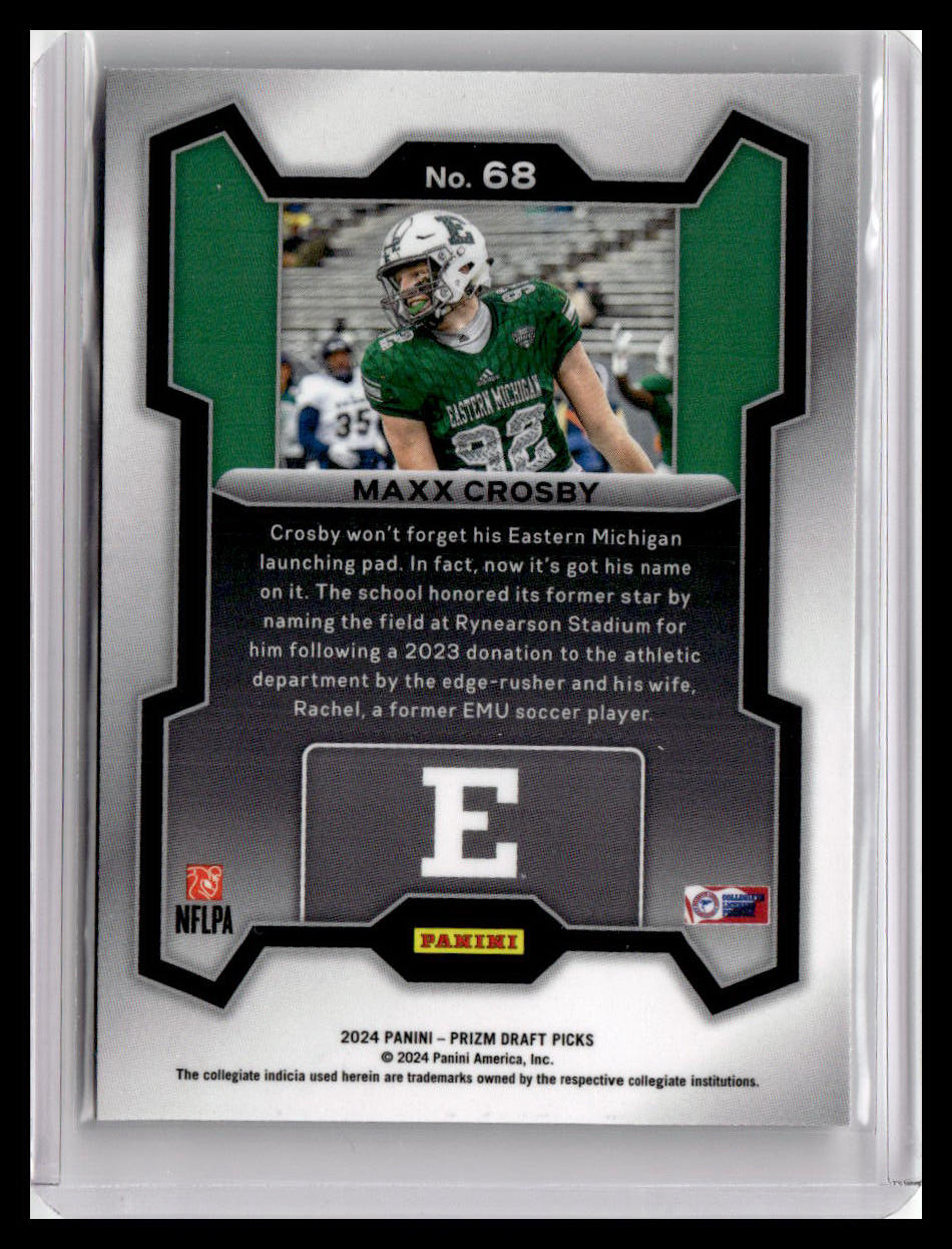2024 Panini Prizm Draft Picks #68 Maxx Crosby