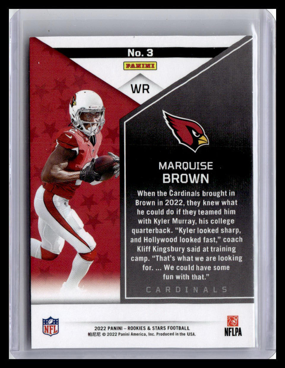2022 Panini Rookies & Stars #3 Marquise Brown