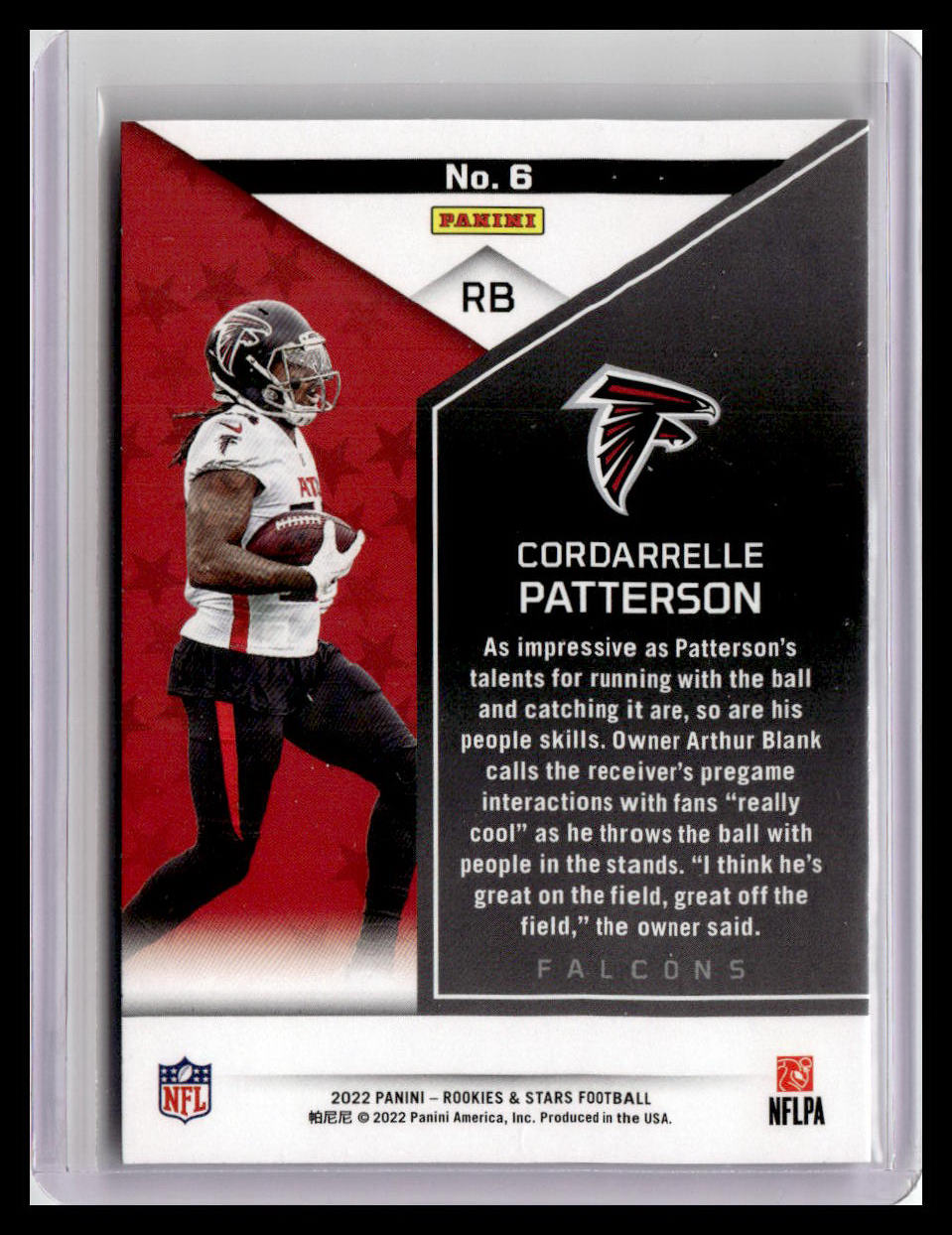 2022 Panini Rookies & Stars #6 Cordarrelle Patterson