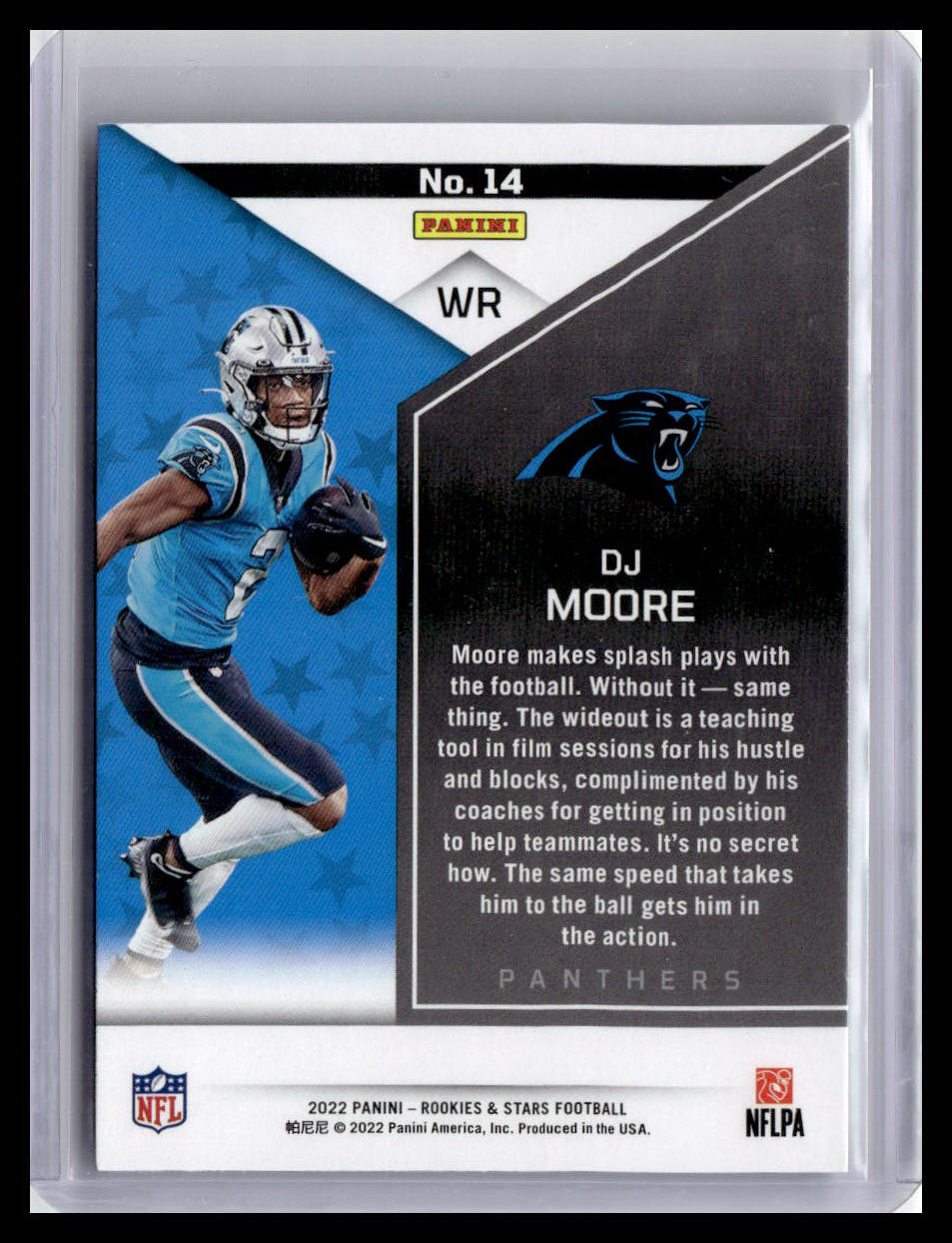 2022 Panini Rookies & Stars #14 DJ Moore Red