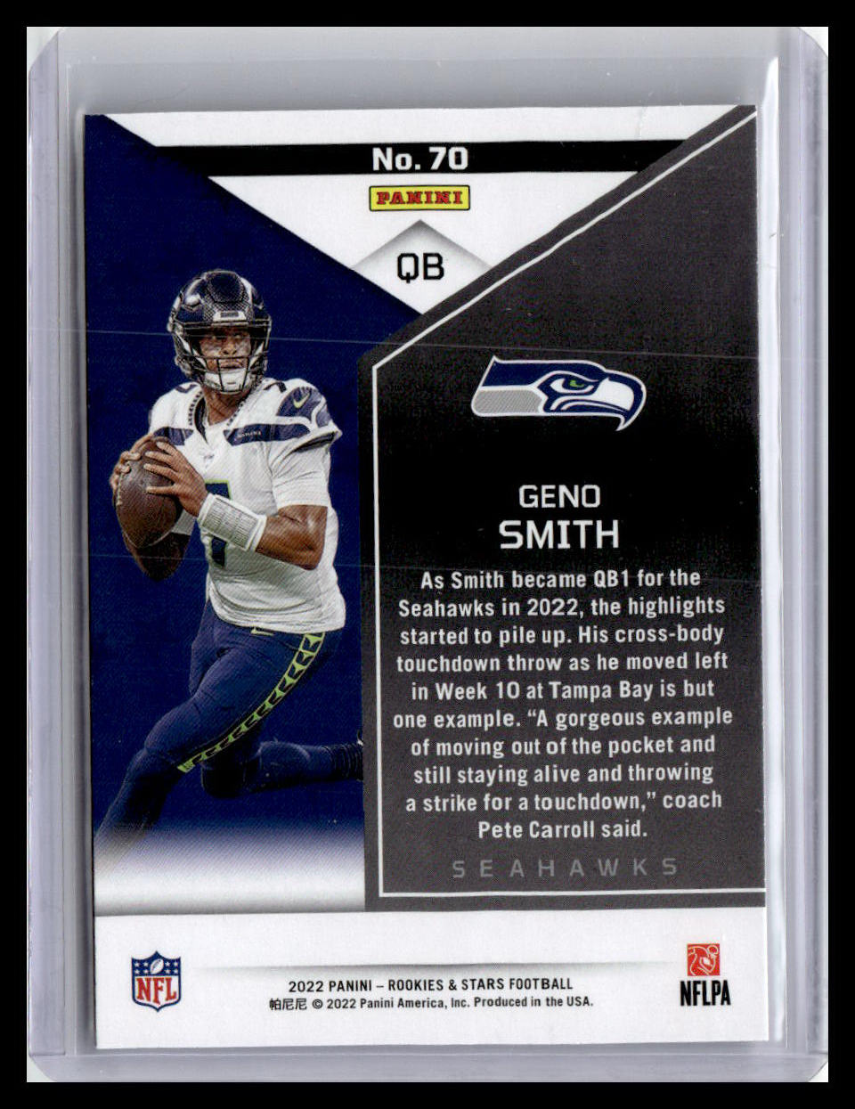 2022 Panini Rookies & Stars #70 Geno Smith