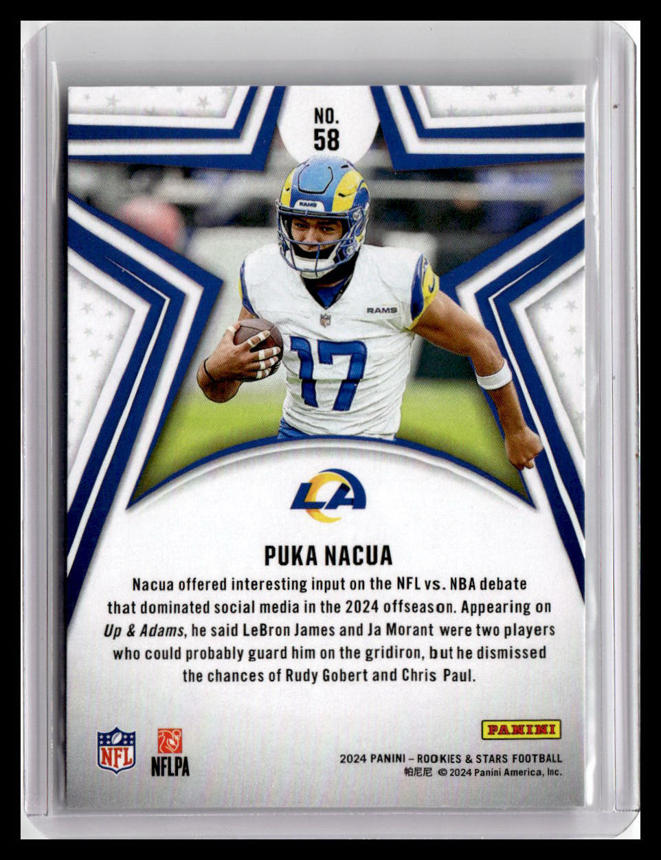 2024 Panini Rookies & Stars #58 Puka Nacua