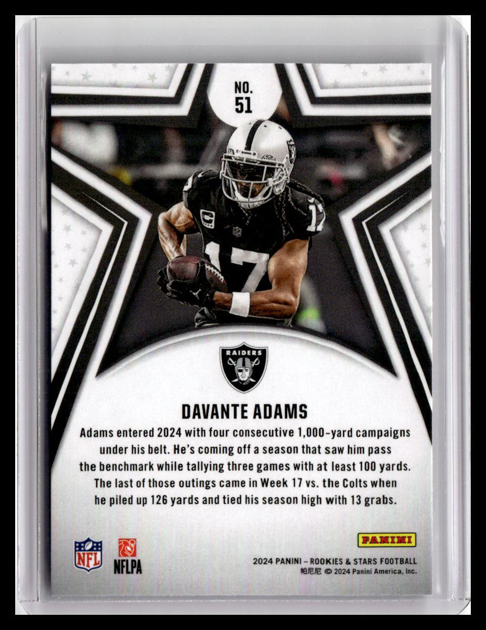 2024 Panini Rookies & Stars #51 Davante Adams