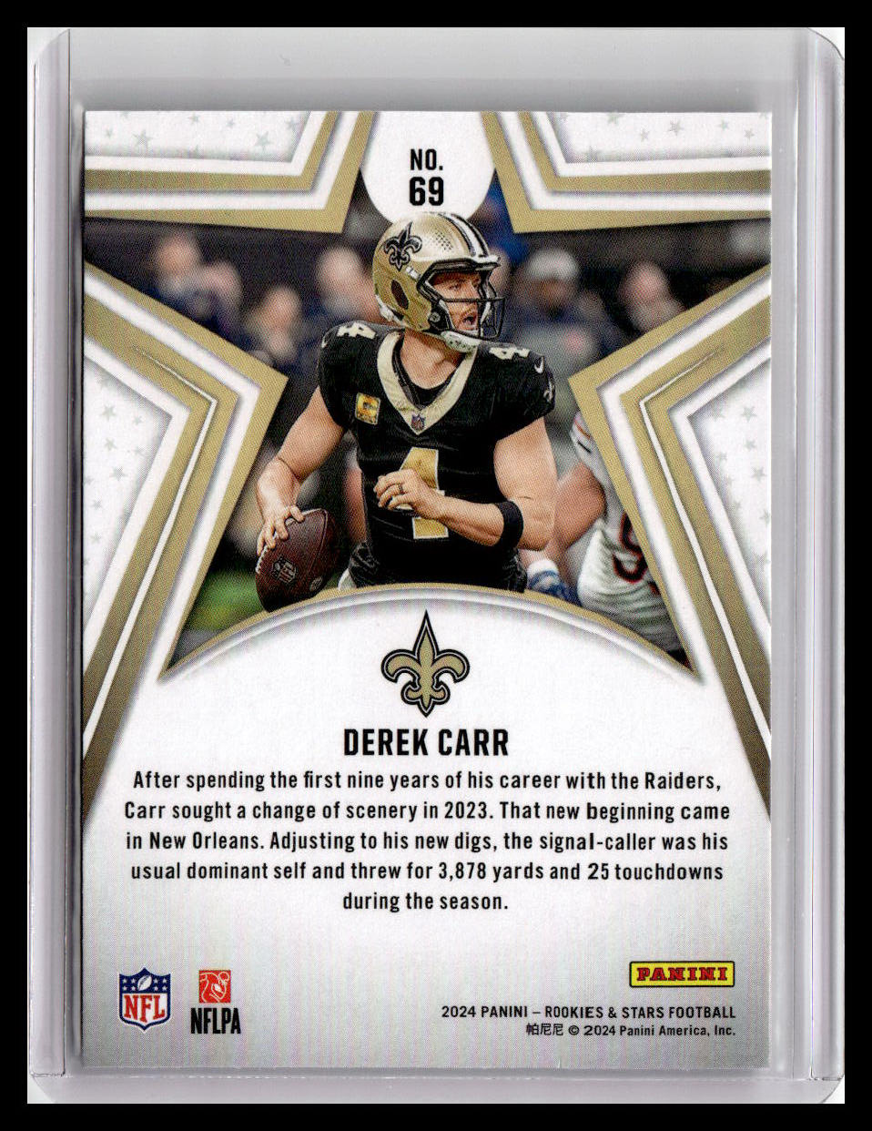 2024 Panini Rookies & Stars #69 Derek Carr