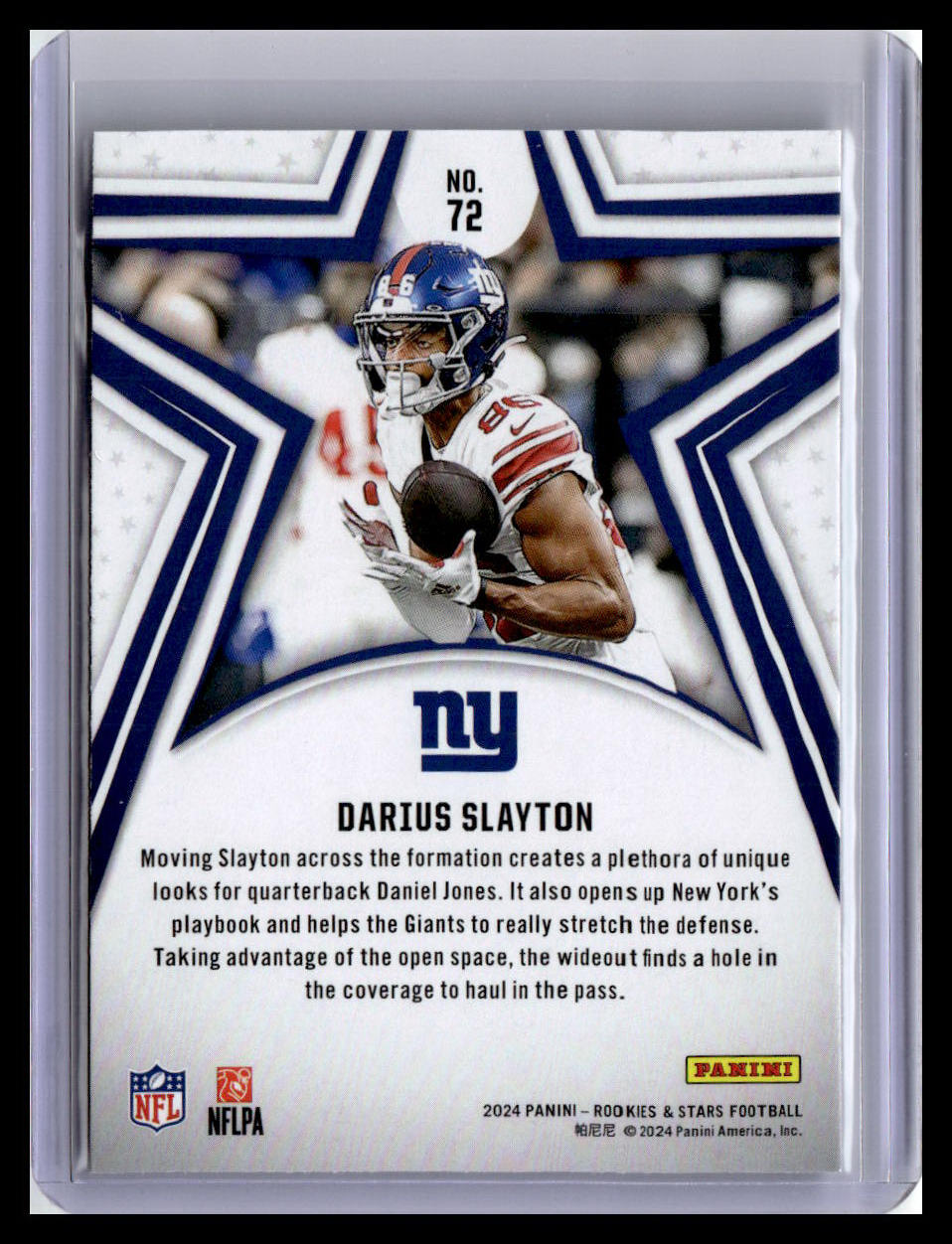 2024 Panini Rookies & Stars #72 Darius Slayton