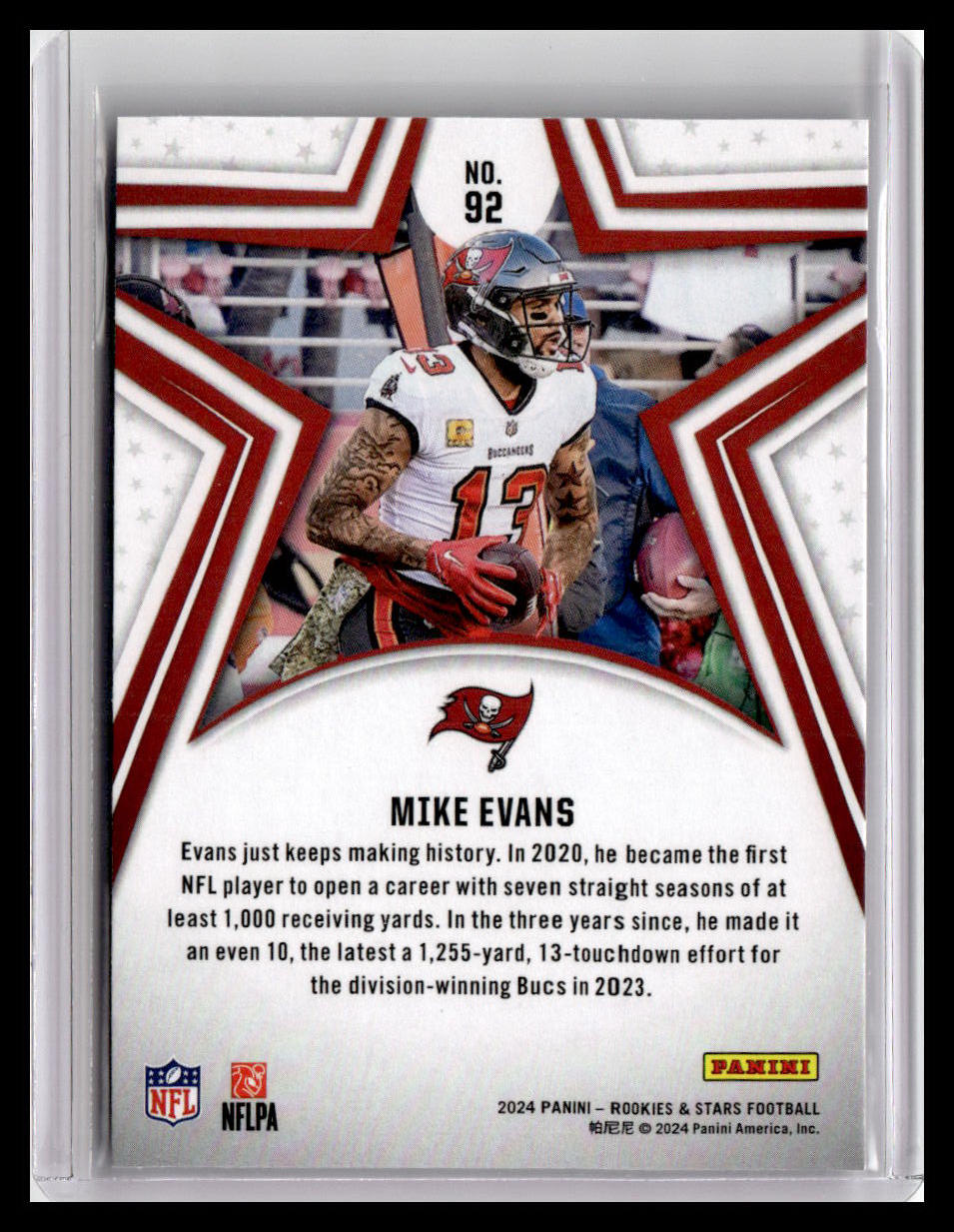 2024 Panini Rookies & Stars #92 Mike Evans