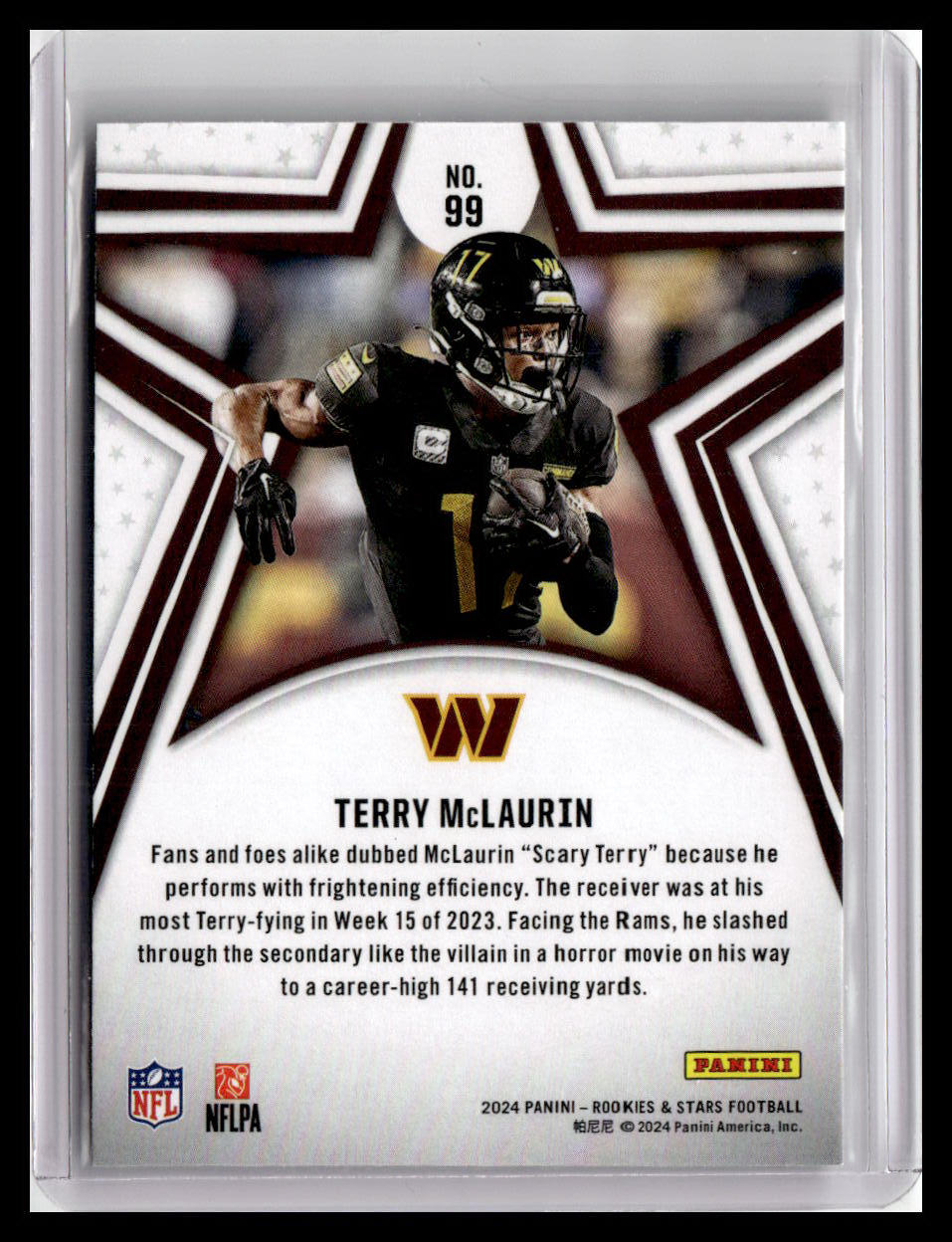 2024 Panini Rookies & Stars #99 Terry McLaurin