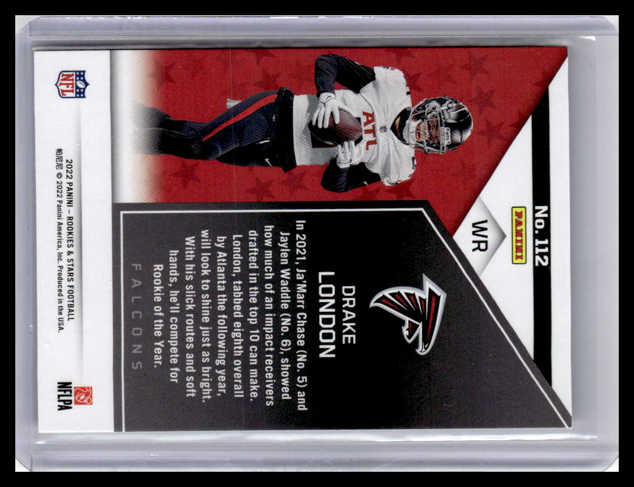 2022 Panini Rookies & Stars #112 Drake London