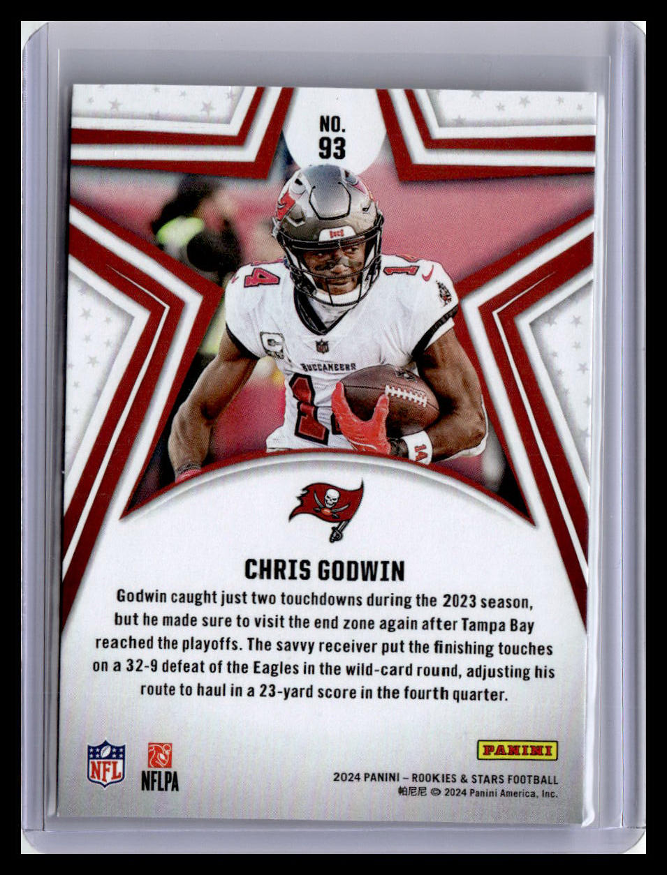 2024 Panini Rookies & Stars #93 Chris Godwin Red Parallel