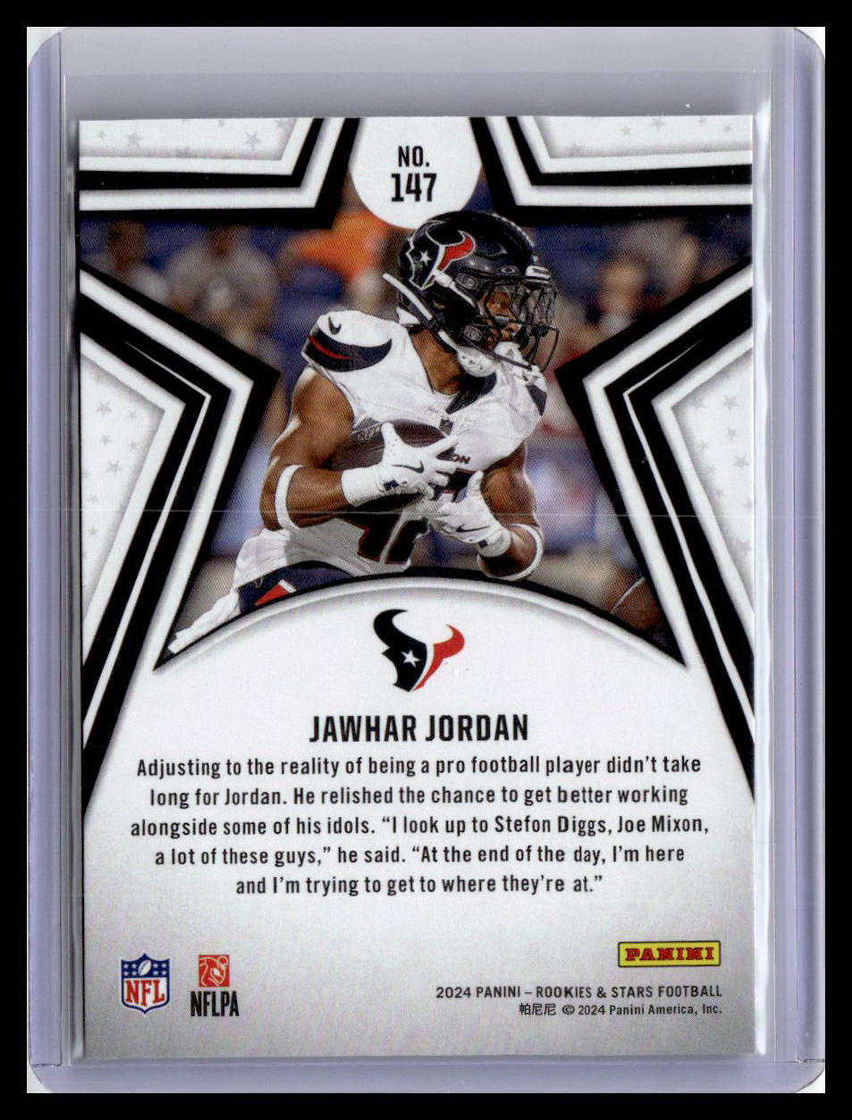 2024 Panini Rookies & Stars #147 Jawhar Jordan (RC)